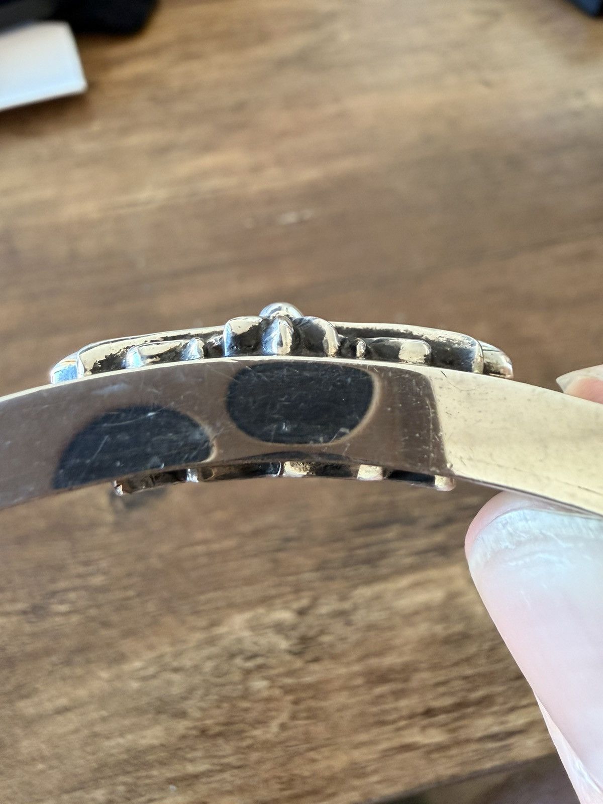 Chrome Hearts Chrome Hearts Cuban Bracelet 100% Authentic RARE Floral Size ONE SIZE - 10 Thumbnail