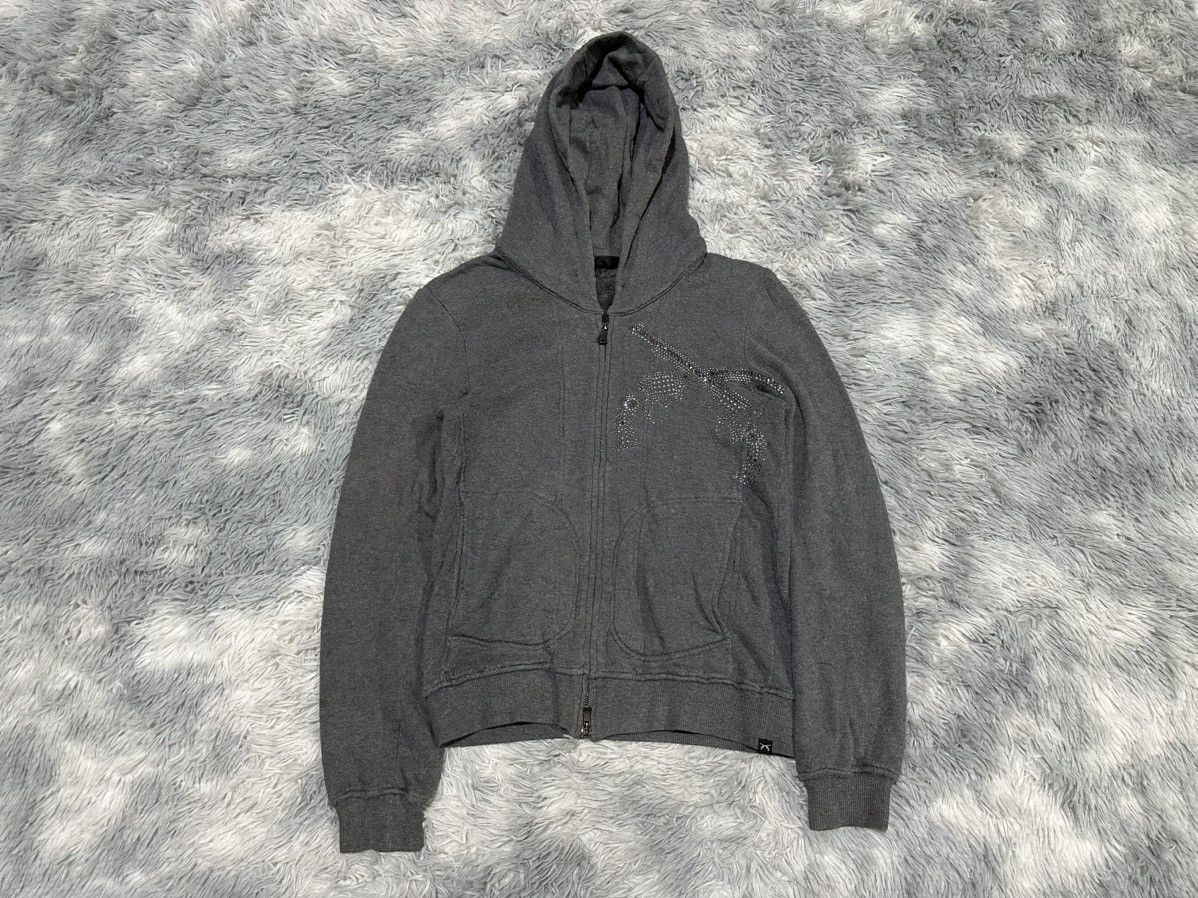 Roar 🔥Sick Y2K Roar Guns Swarovski Hoodie Size US S / EU 44-46 / 1 - 1 Thumbnail