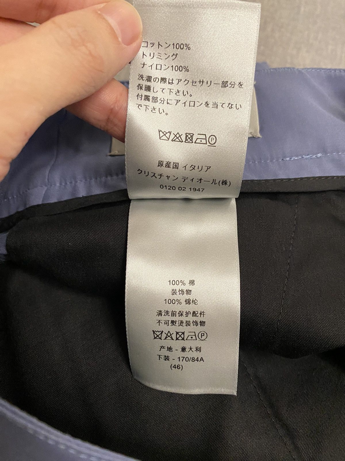 Dior Dior blue buckle cargo pants 46 Size US 30 / EU 46 - 8 Thumbnail