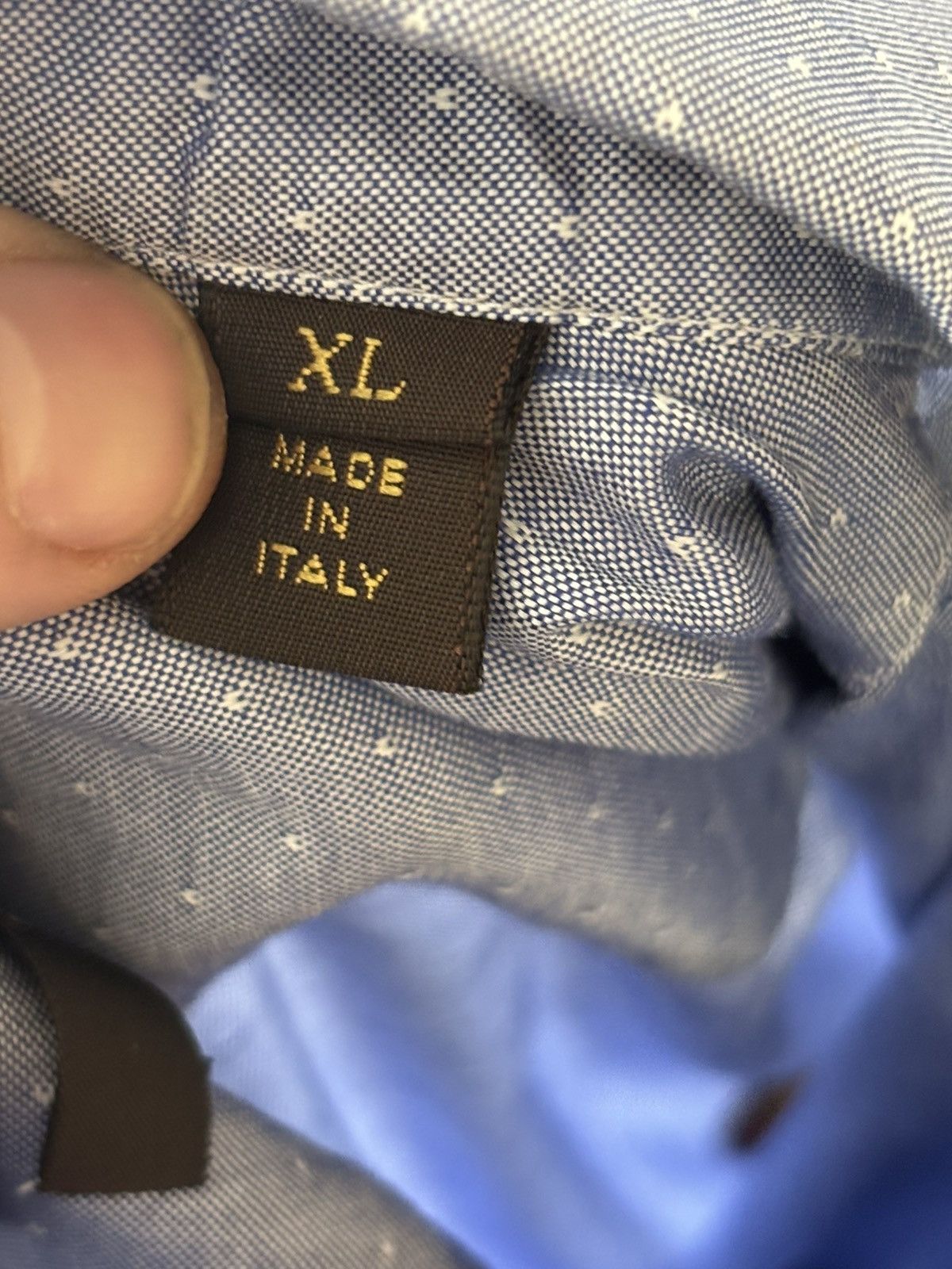 Louis Vuitton Louis Vuitton LV Shirt Size US XL / EU 56 / 4 - 7 Thumbnail
