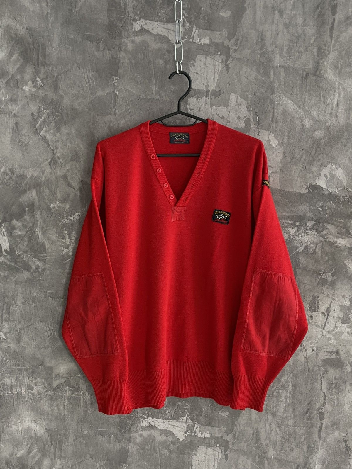 Mens Paul Shark Vintage Sweater Pullover Italy Size M