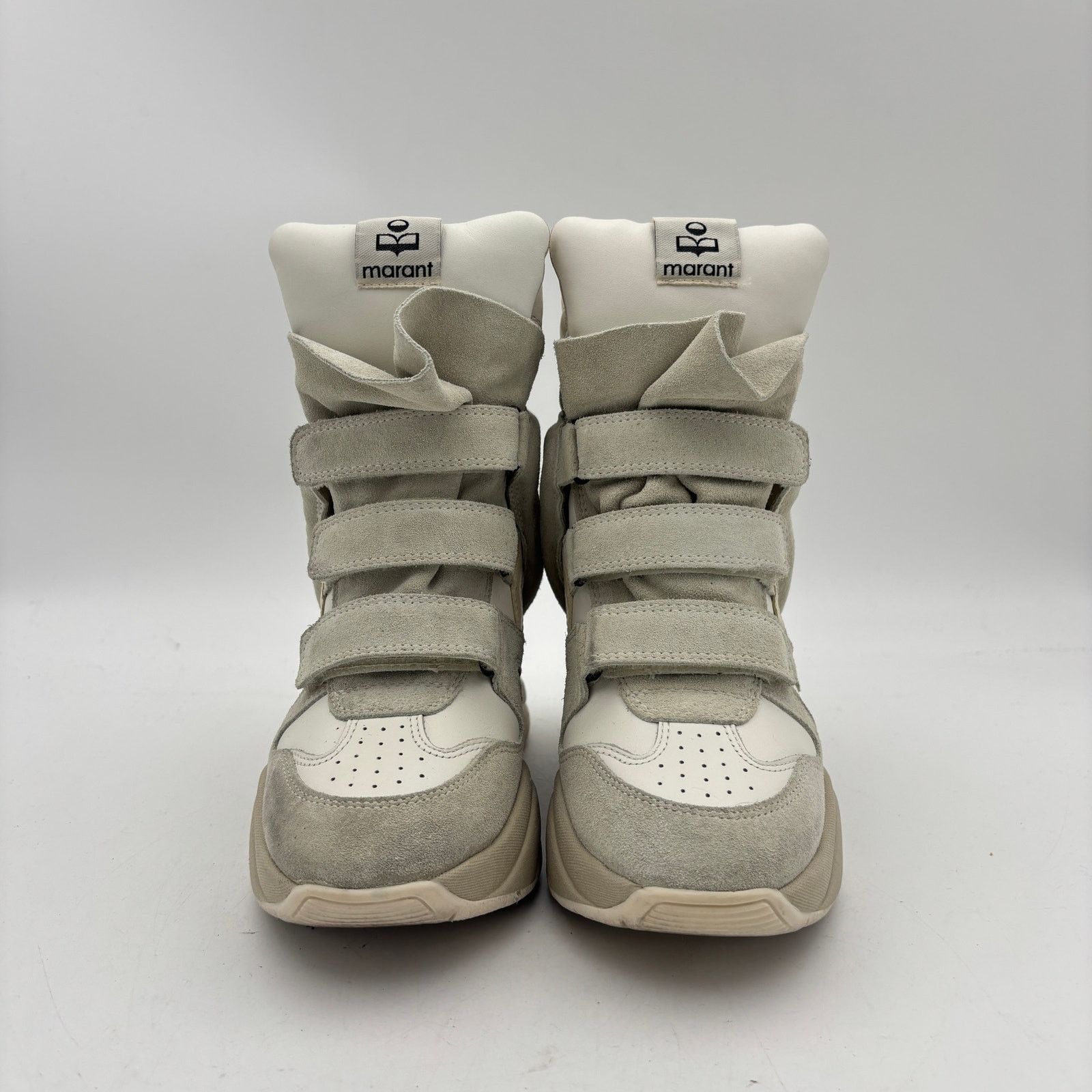 Isabel Marant Isabel Marant Balskee Suede Leather Wedge Sneakers Womens 38 Size US 8 / IT 38 - 2 Thumbnail
