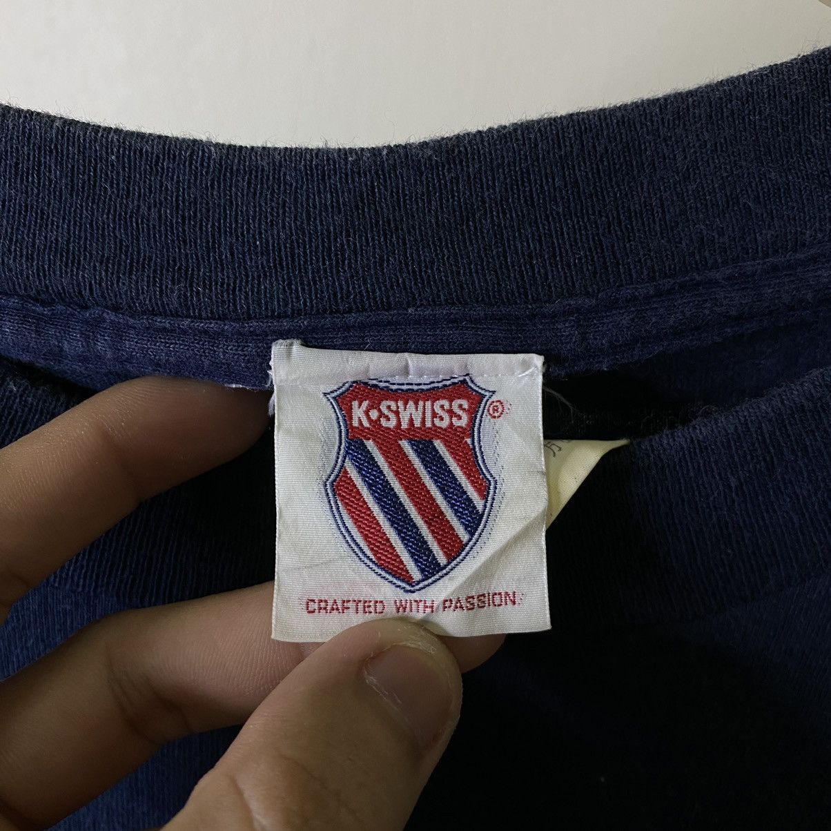 K-Swiss Vintage 1990s K Swiss American Tennis Brand Tee Size US M / EU 48-50 / 2 - 4 Thumbnail