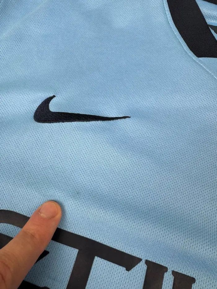 Nike Manchester City 2014 2015 Player Issue Home Shirt Jersey Size US M / EU 48-50 / 2 - 15 Thumbnail