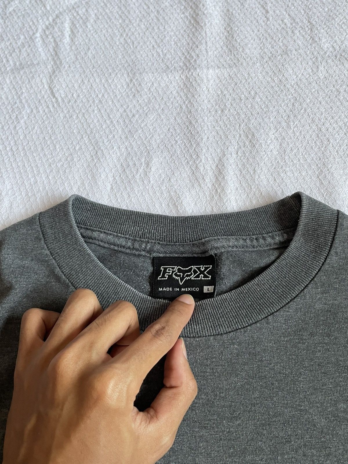 Fox Racing Vintage Flame Fox Racing Longsleeve Tee Size US L / EU 52-54 / 3 - 3 Thumbnail