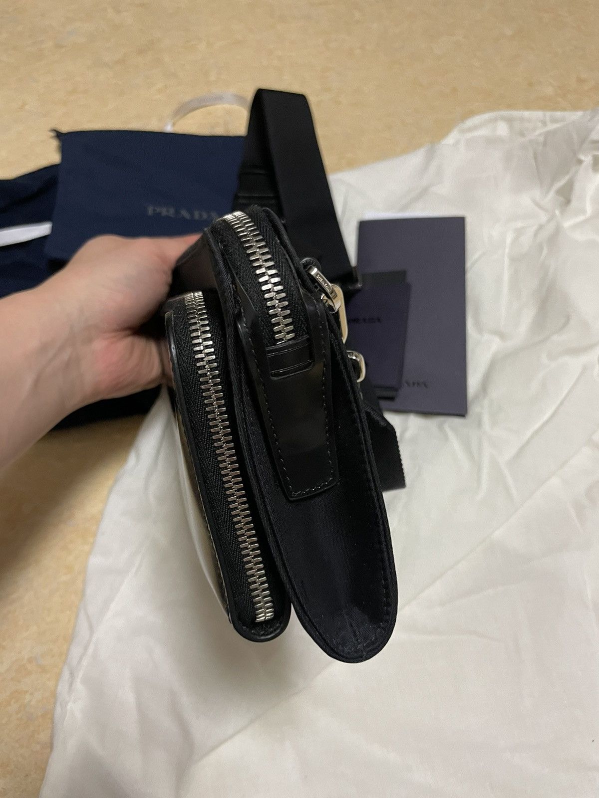 Prada Prada Re-Nylon cross bag Size ONE SIZE - 11 Thumbnail