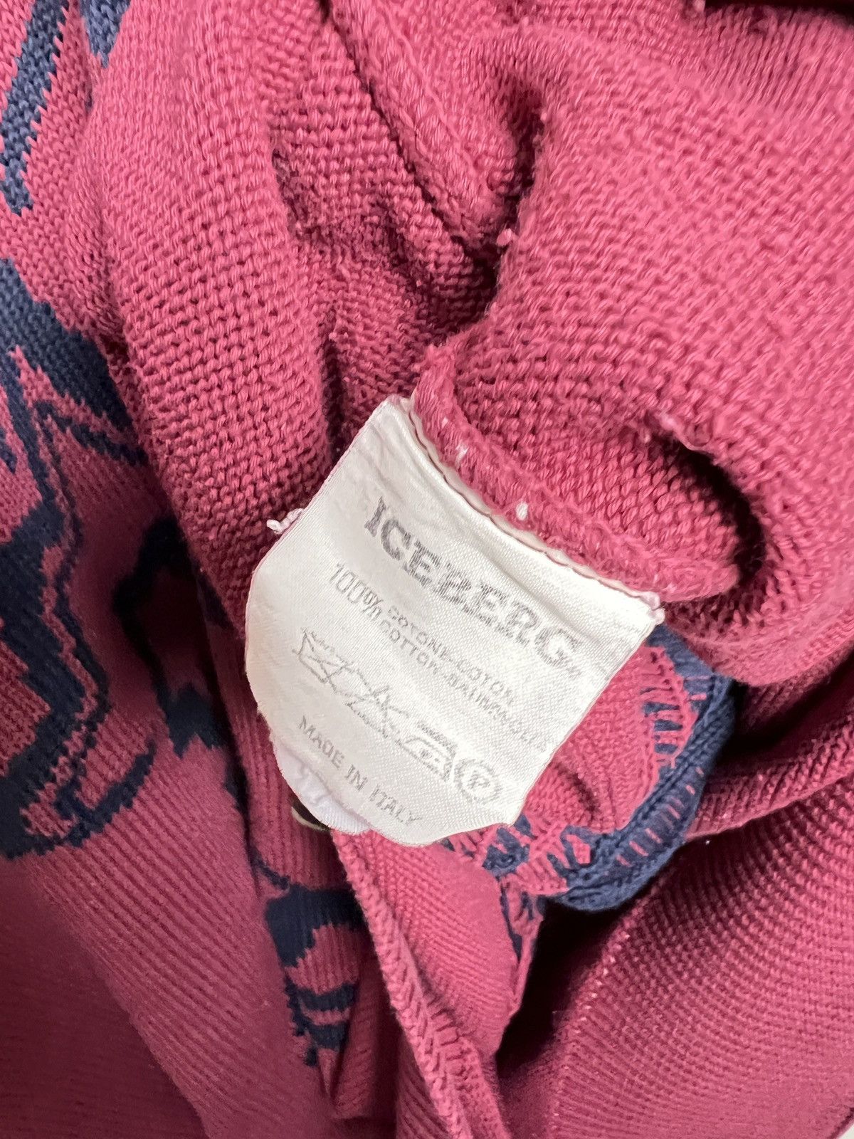 Iceberg iceberg goofy solid cotton sweater y2k 90s vintage Size US L / EU 52-54 / 3 - 9 Thumbnail