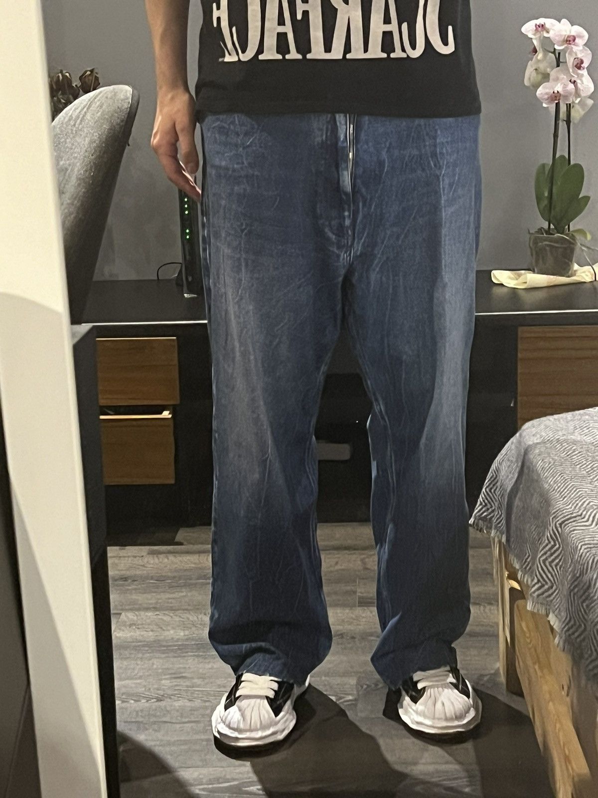 Balenciaga Balenciaga Trompe-L’oeil Jersey Pants Size US 32 / EU 48 - 11 Thumbnail
