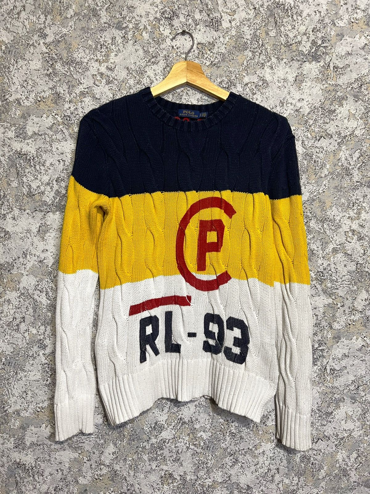 Ralph Lauren Polo Ralph Lauren Knit Sweater Big Logo Hype Y2K Size XS / US 0-2 / IT 36-38 - 1 Thumbnail