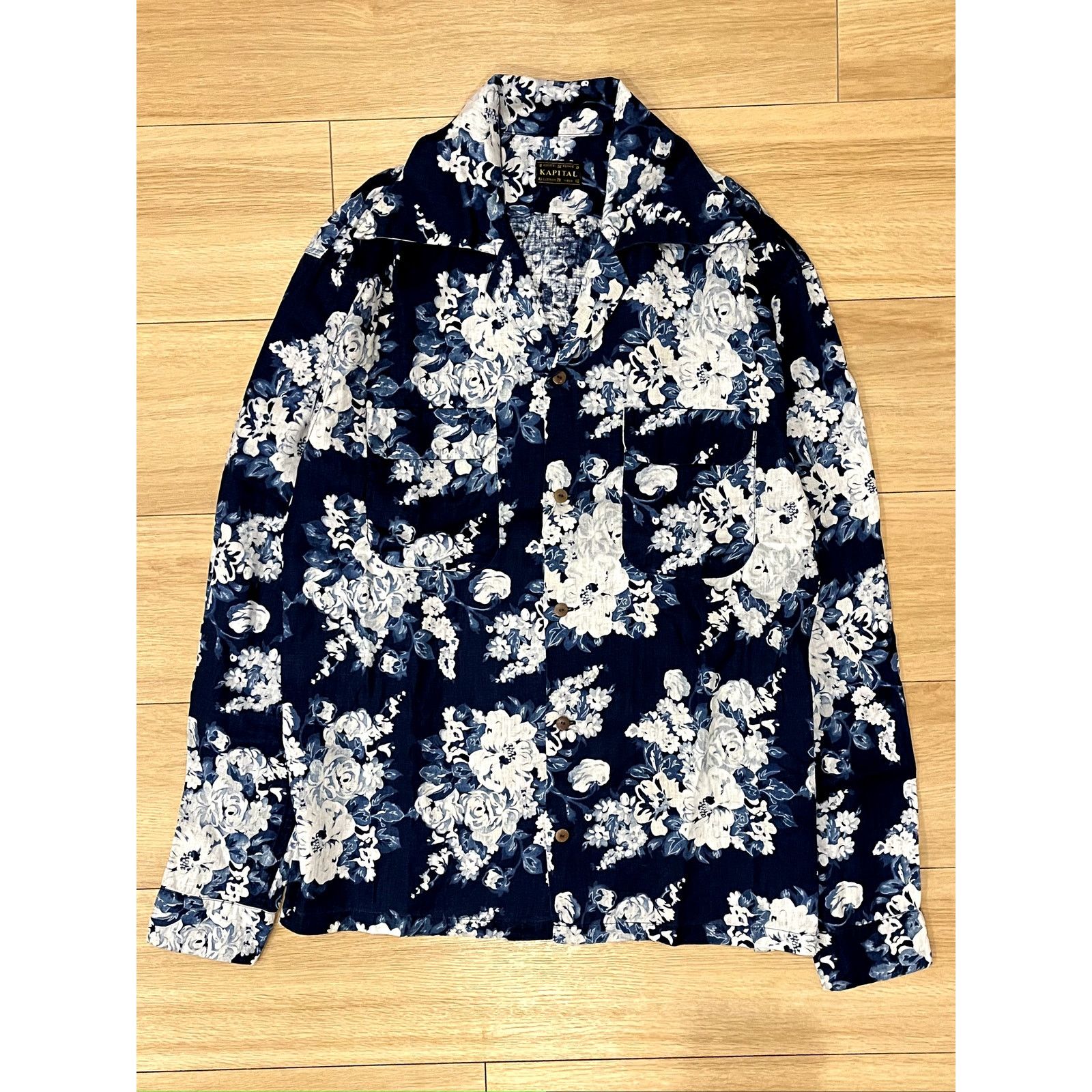 Kapital Kapital IDG Linen Floral Shirt Size US XL / EU 56 / 4 - 3 Thumbnail