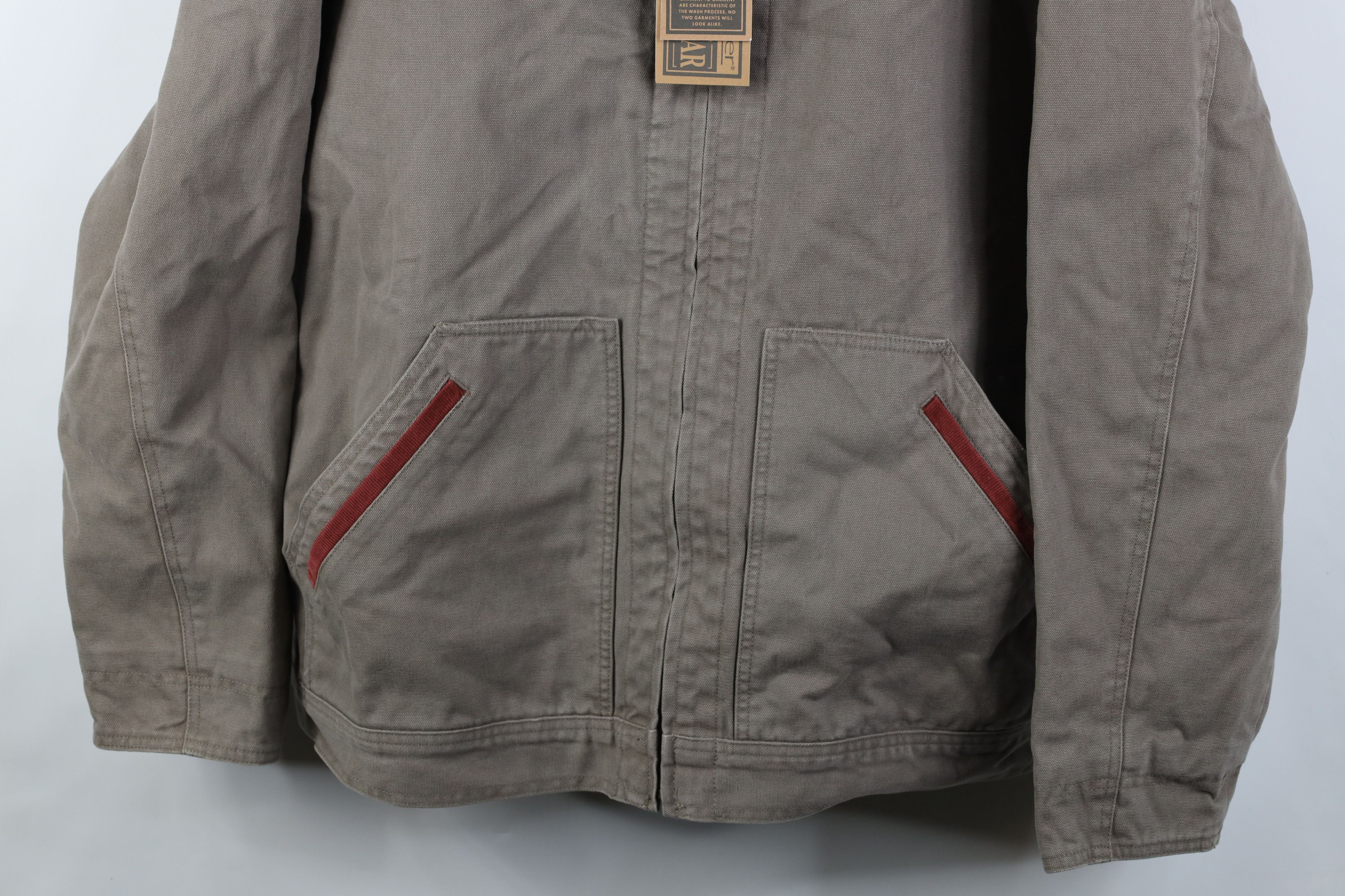 Vintage Deadstock Vintage 90s Corn Blanket Lined Canvas Chore Jacket Size US XXL / EU 58 / 5 - 3 Thumbnail