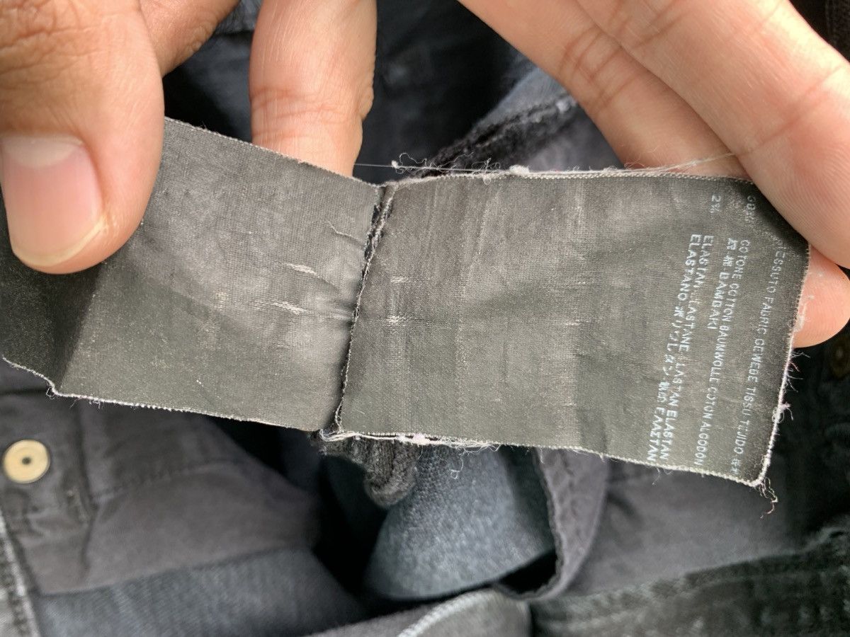 Saint Laurent Paris FW16 Washed Black Distressed Denim Size US 32 / EU 48 - 10 Thumbnail