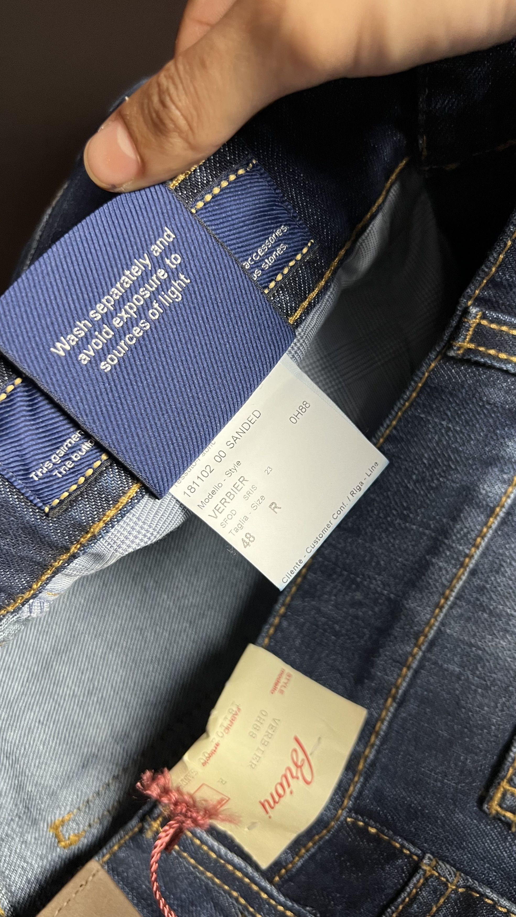Brioni BRIONI STELVIO JEANS Size US 36 / EU 52 - 2 Thumbnail