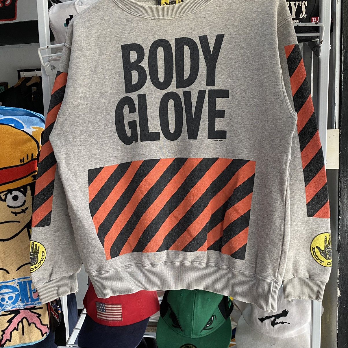 Body Glove × Vintage Rare Vintage 90s Body Glove Big Logo Sweatshirts Size US M / EU 48-50 / 2 - 4 Thumbnail