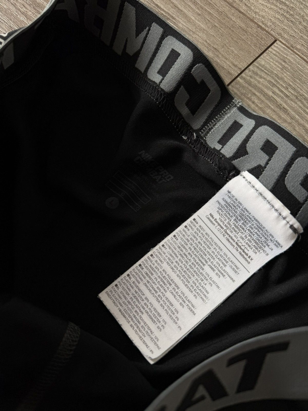 Nike ‼️Nike Pro Combat Dri-Fit Training Spandex Tights Pants‼️ Size US 34 / EU 50 - 7 Thumbnail