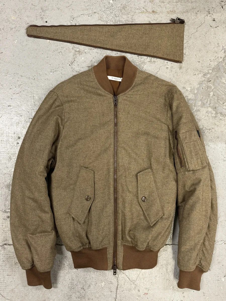 Givenchy AW2016 Givenchy Podium Camel Asymmetrical Zips Bomber Jacket Size US M / EU 48-50 / 2 - 3 Thumbnail