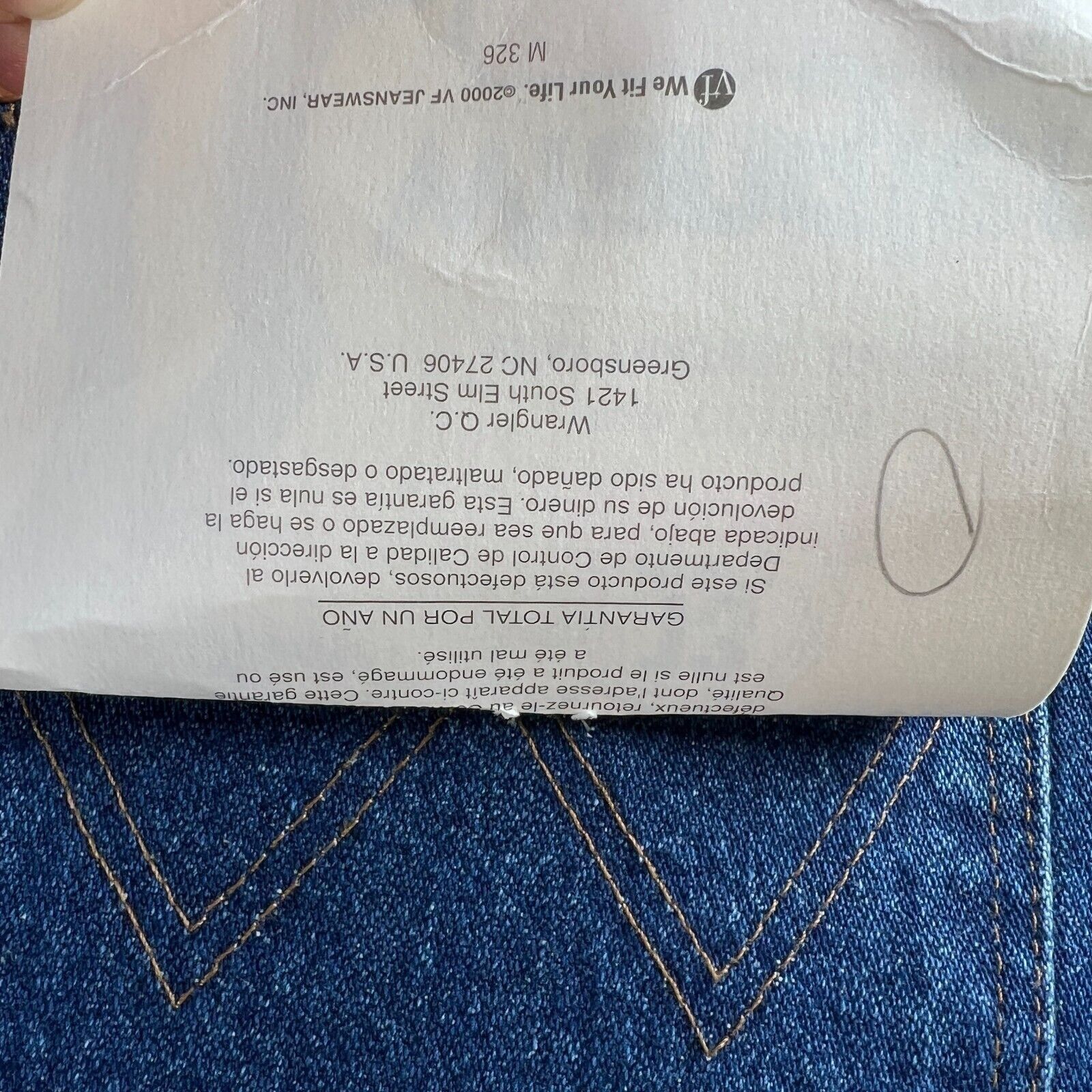 Wrangler Wrangler Pro Rodeo Cowboy Cut Jeans Men 42x32 Y2K 2000 Vinta Size US 42 / EU 58 - 11 Thumbnail