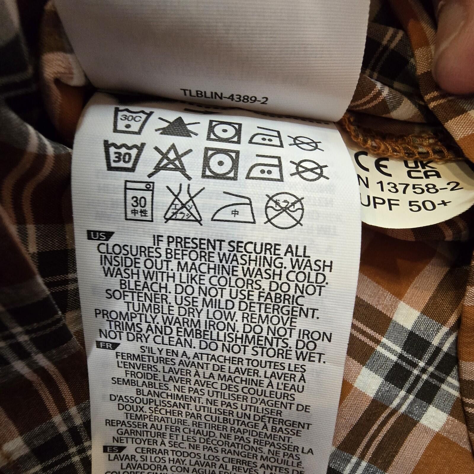 Other 5.11 Tactical Orange Plaid Short Sleeve Shirt 2XL Front Zip Size US XXL / EU 58 / 5 - 6 Thumbnail