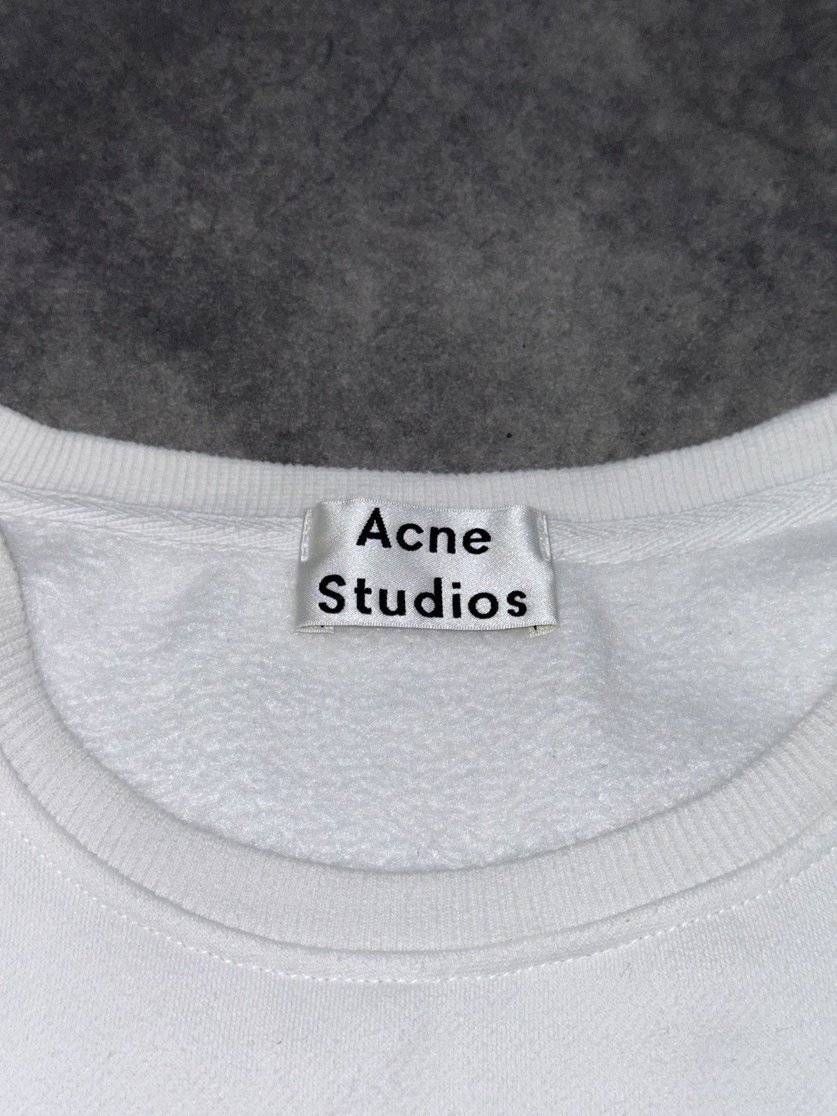Acne Studios White crewneck ss15 sweatshirt microphone united arrows Size L / US 10 / IT 46 - 5 Thumbnail