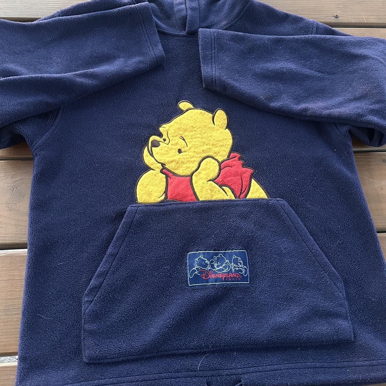 Disney Disney paris winnie the pooh fleece hoodie Size US M / EU 48-50 / 2 - 2 Thumbnail