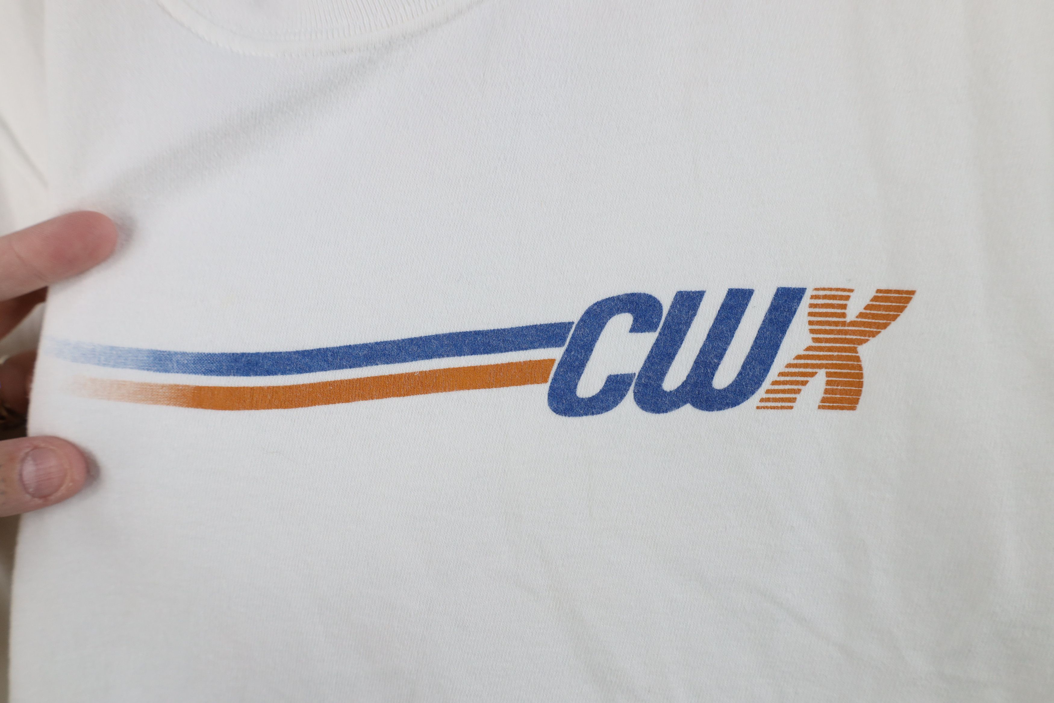 Vintage Vintage 90s CWX Transportation Trucking Conway T-Shirt White Size US L / EU 52-54 / 3 - 4 Thumbnail