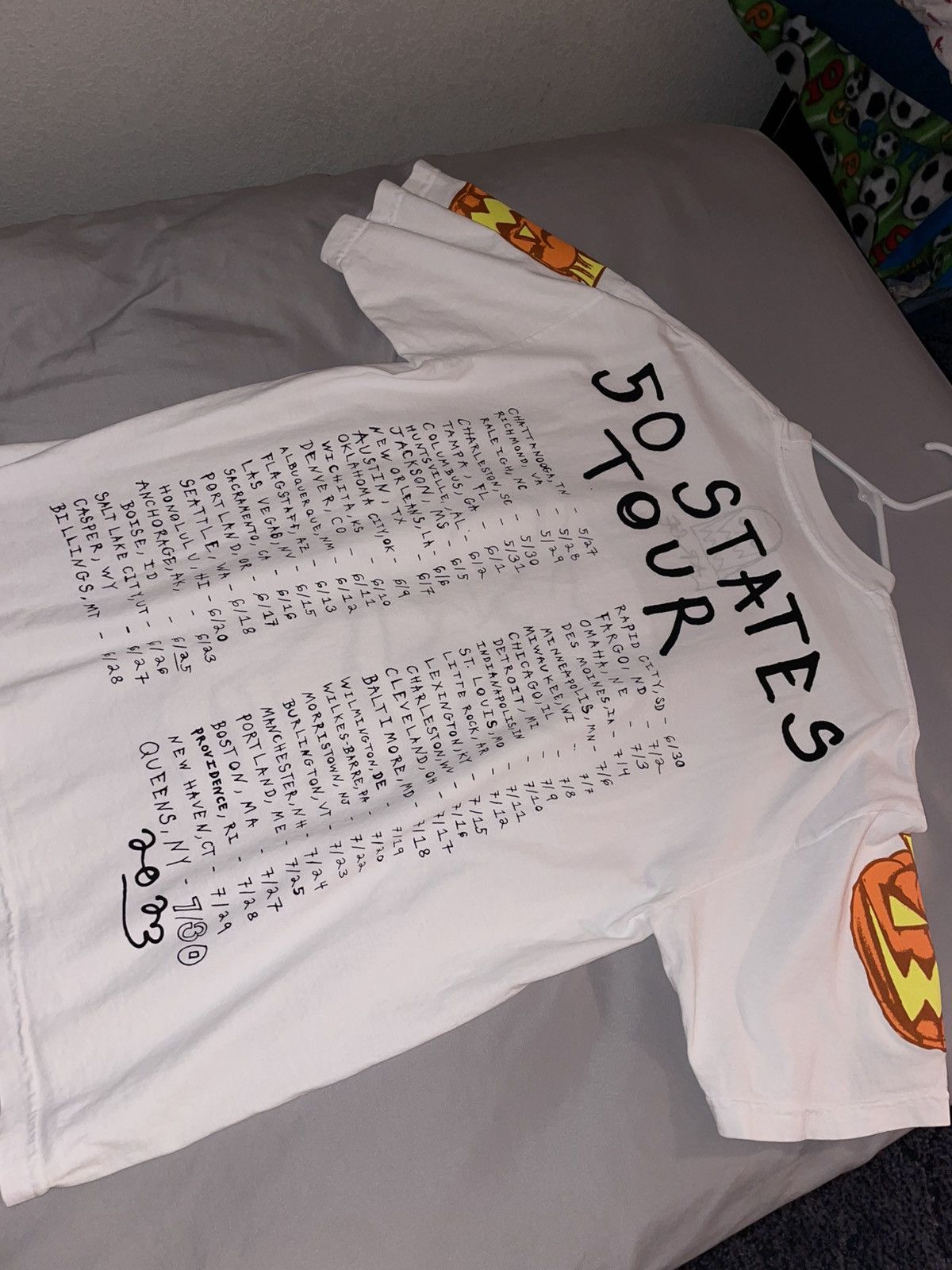 Asspizza AssPizza 730 Goblin 50 State Tour Tee Shirt Size Large Size US L / EU 52-54 / 3 - 7 Thumbnail