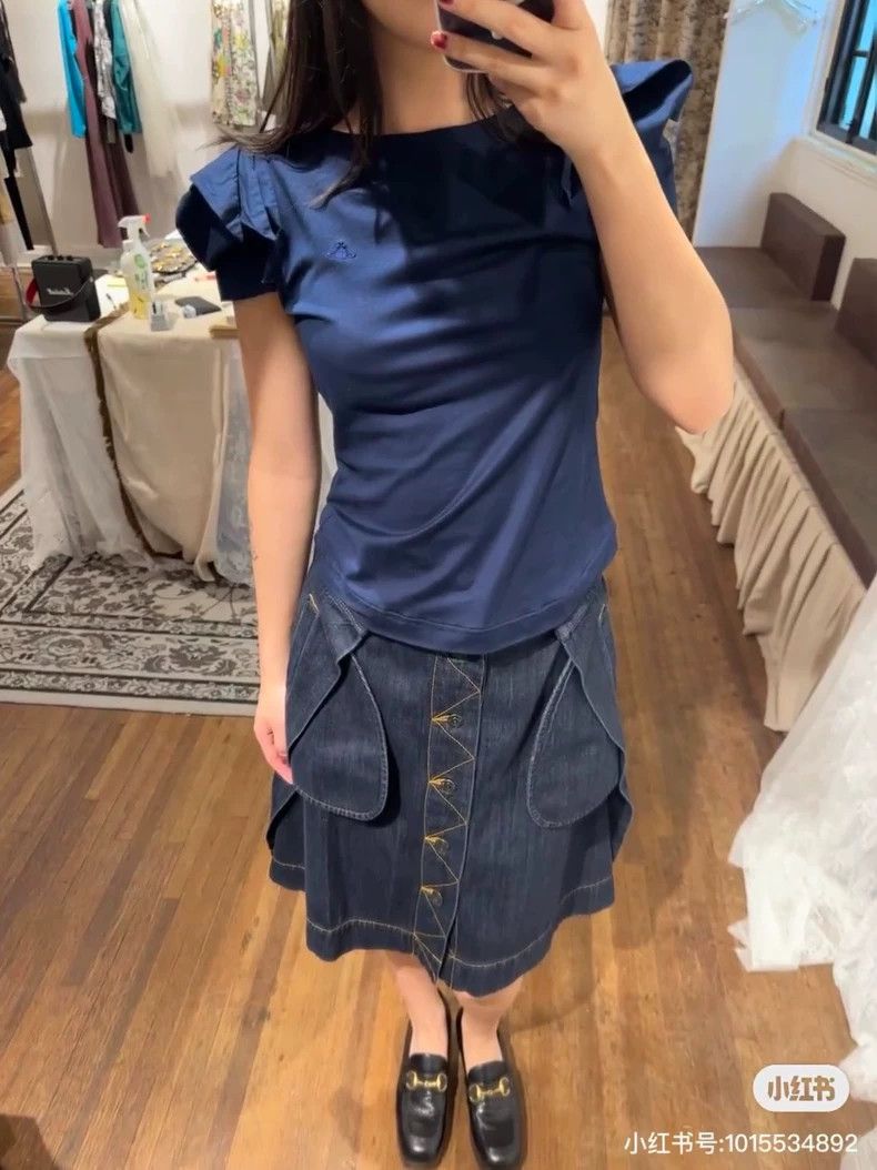 Vivienne Westwood Vivienne Westwood Two butterfly knot bubble sleeve three-d Size M / US 6-8 / IT 42-44 - 4 Thumbnail