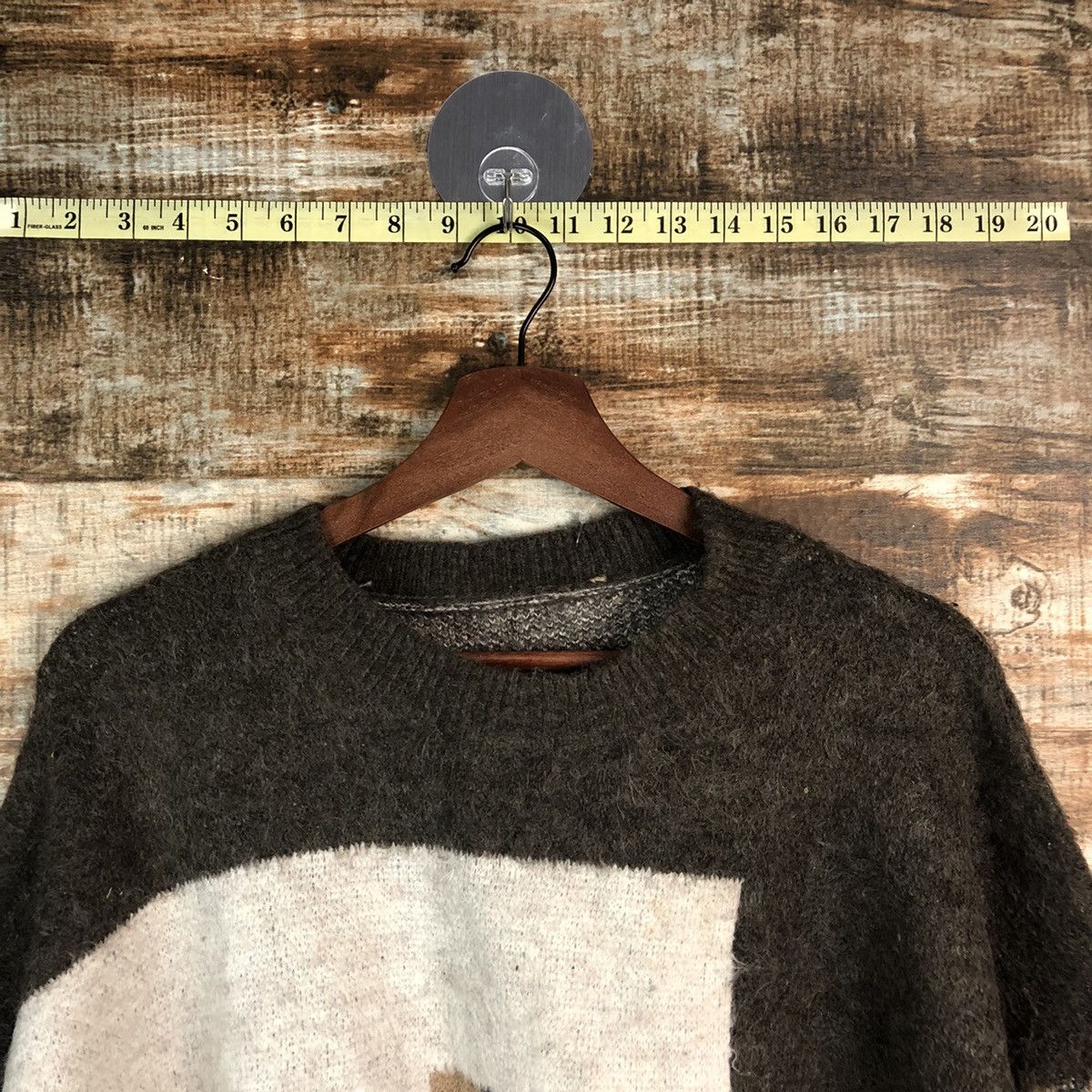 DL Japan patchwork cheetah Brown Knitwear #C656