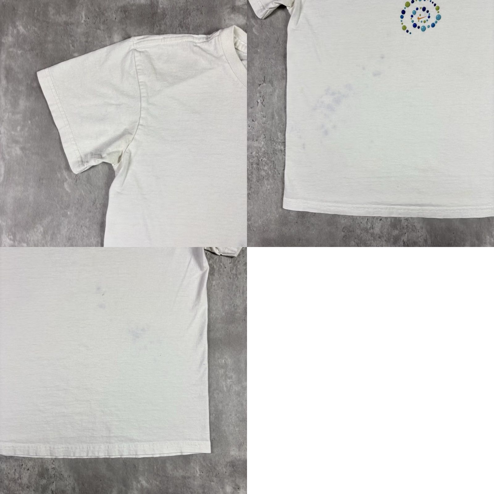 Nike VINTAGE Nike T Shirt Women’s Top White Shirt Sleeve Center Swoosh Rhinestone Sm Shirt Womens 90s Size S / US 4 / IT 40 - 8 Thumbnail