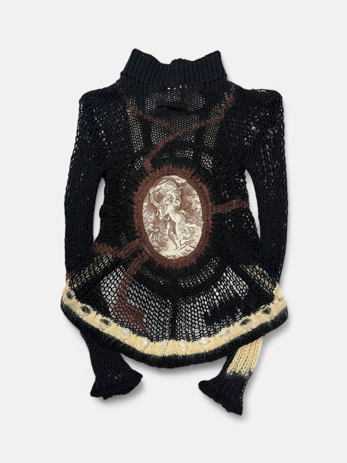 アクセサリー jean paul gaultier Collection accessory Jean Paul Gaultier - AW07 Crochet Knit Cardigan
