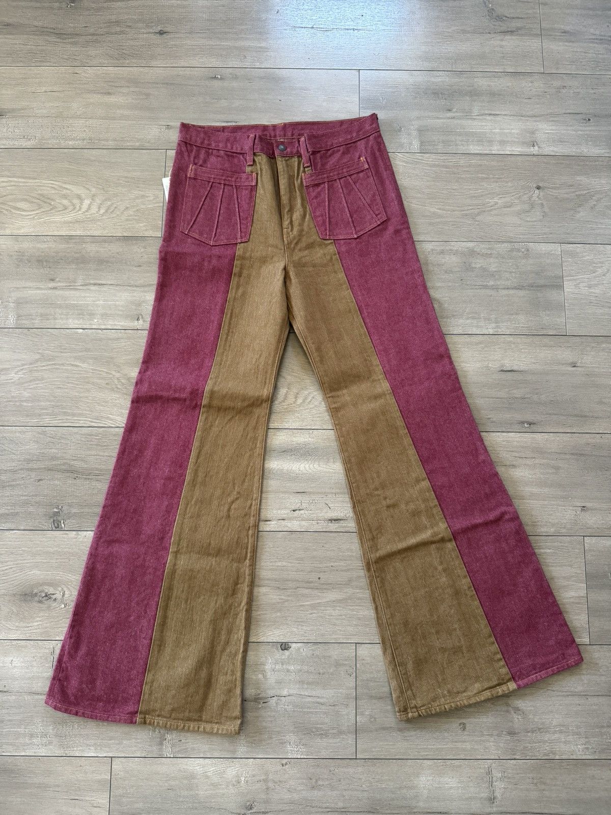 Kapital Kapital Denim Split-Color Jeans Size US 36 / EU 52 - 1 Thumbnail