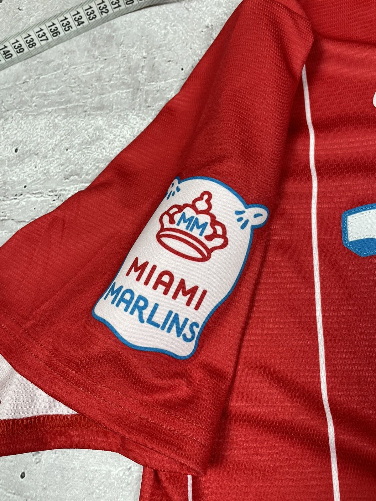 Nike Nike Miami Marlins Sugar Kings Solar Baseball Jersey Men's L Size US L / EU 52-54 / 3 - 11 Thumbnail