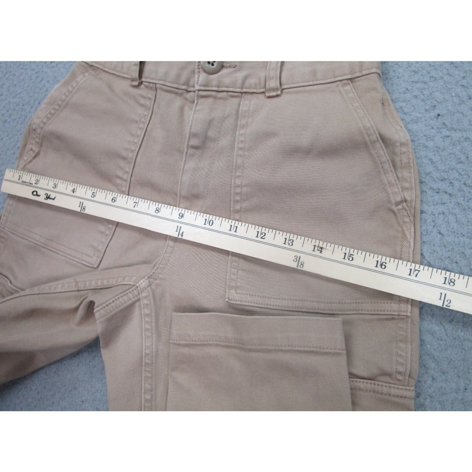 TNA Tna Women's Beige Cargo Chino Pants Size 25" / US 0 / IT 36 - 5 Thumbnail