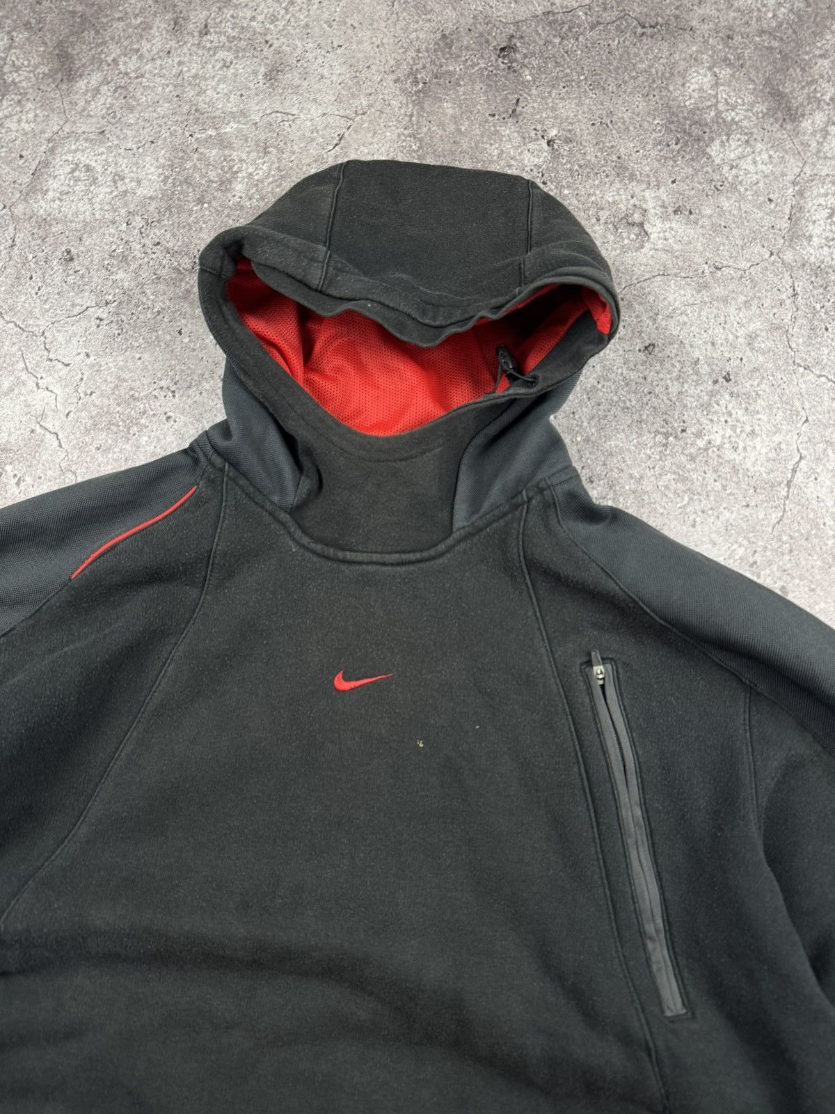 Nike Vintage Nike Center Swoosh Faded Hoodie Y2K USA Size US M / EU 48-50 / 2 - 3 Thumbnail