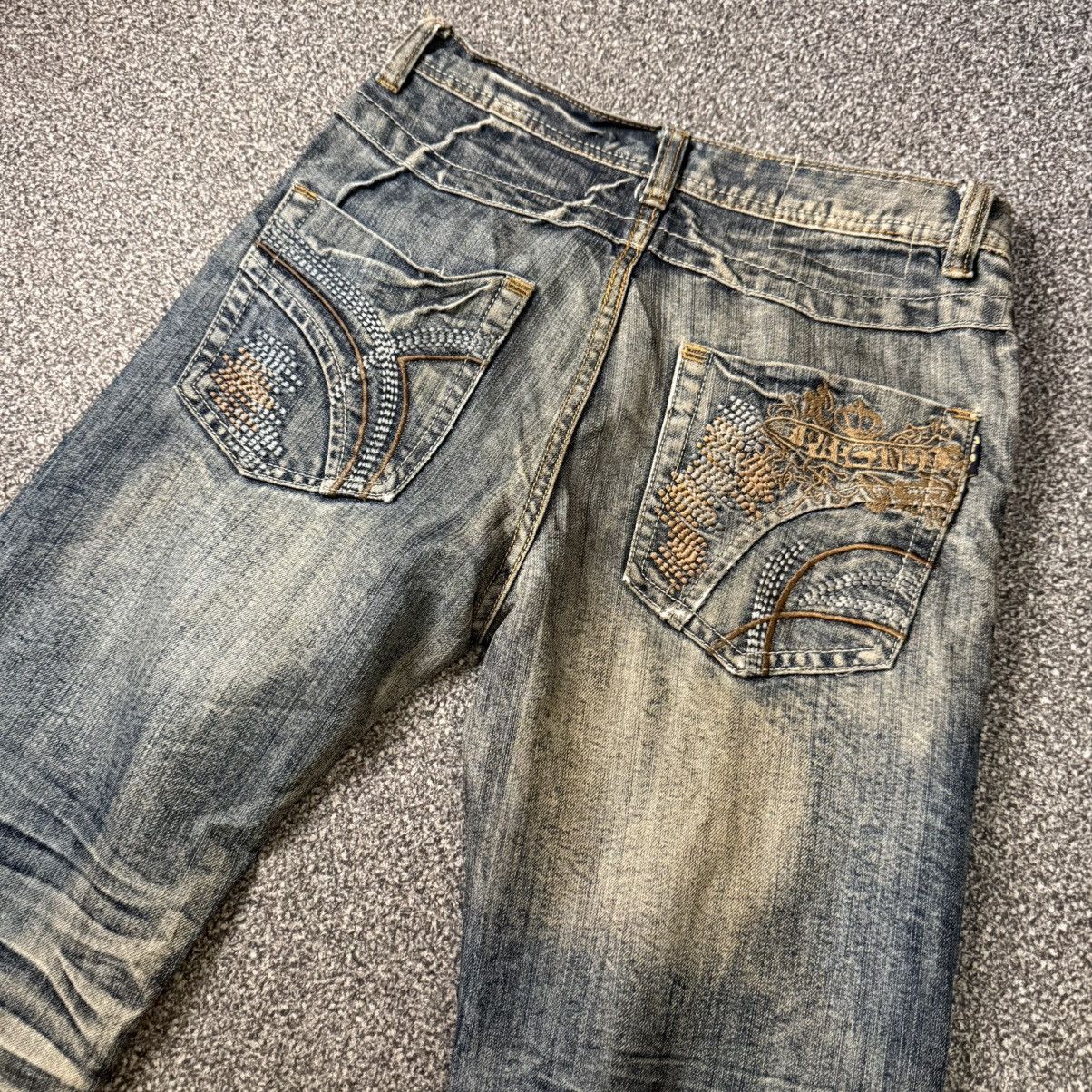 Hysteric Glamour CHU Seditionaries Embroidered Art Back Denim Size US 32 / EU 48 - 7 Thumbnail