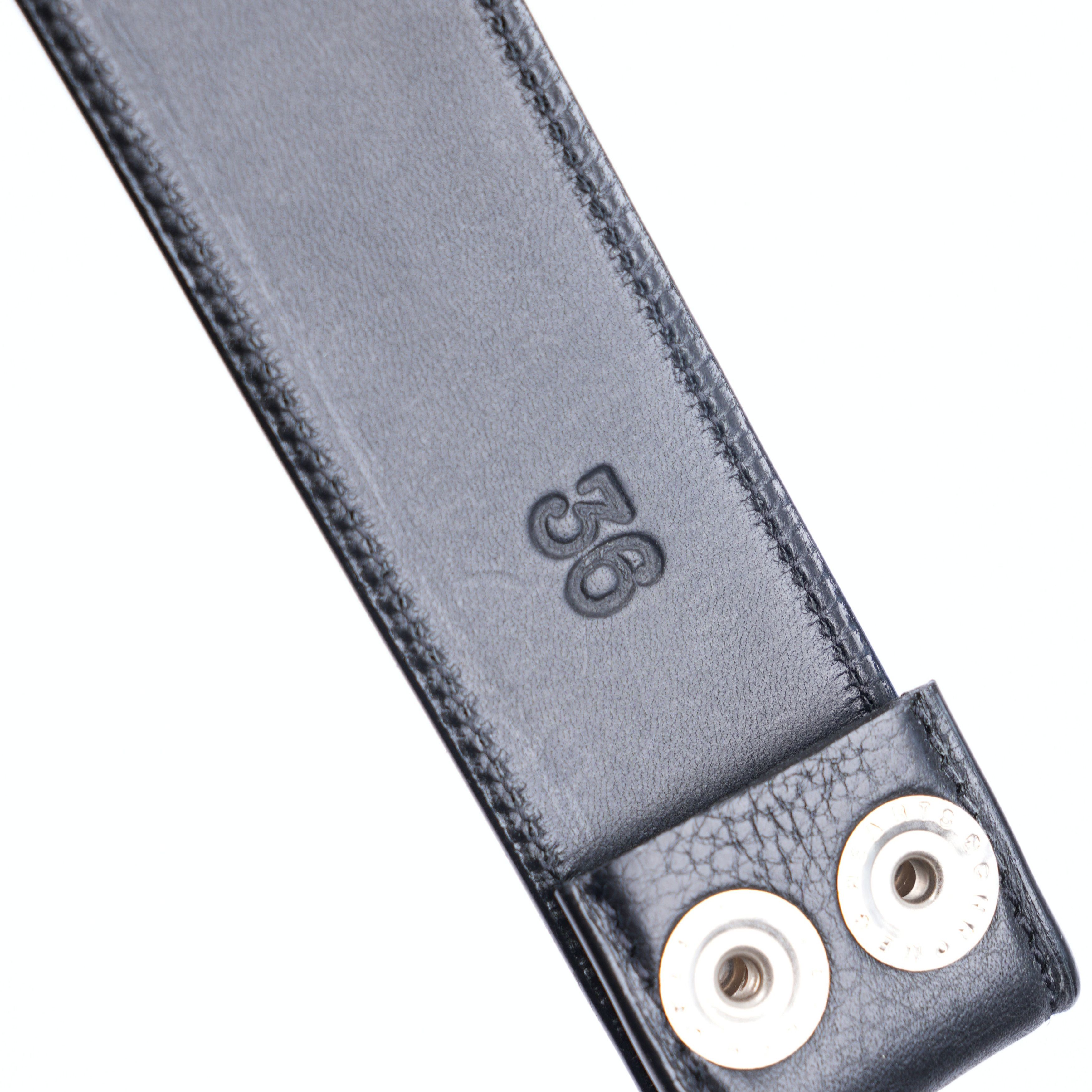 Chrome Hearts CHROME HEARTS PLAIN BLACK BELT STRAP 1.5" SIZE 36 Size 36 - 3 Thumbnail