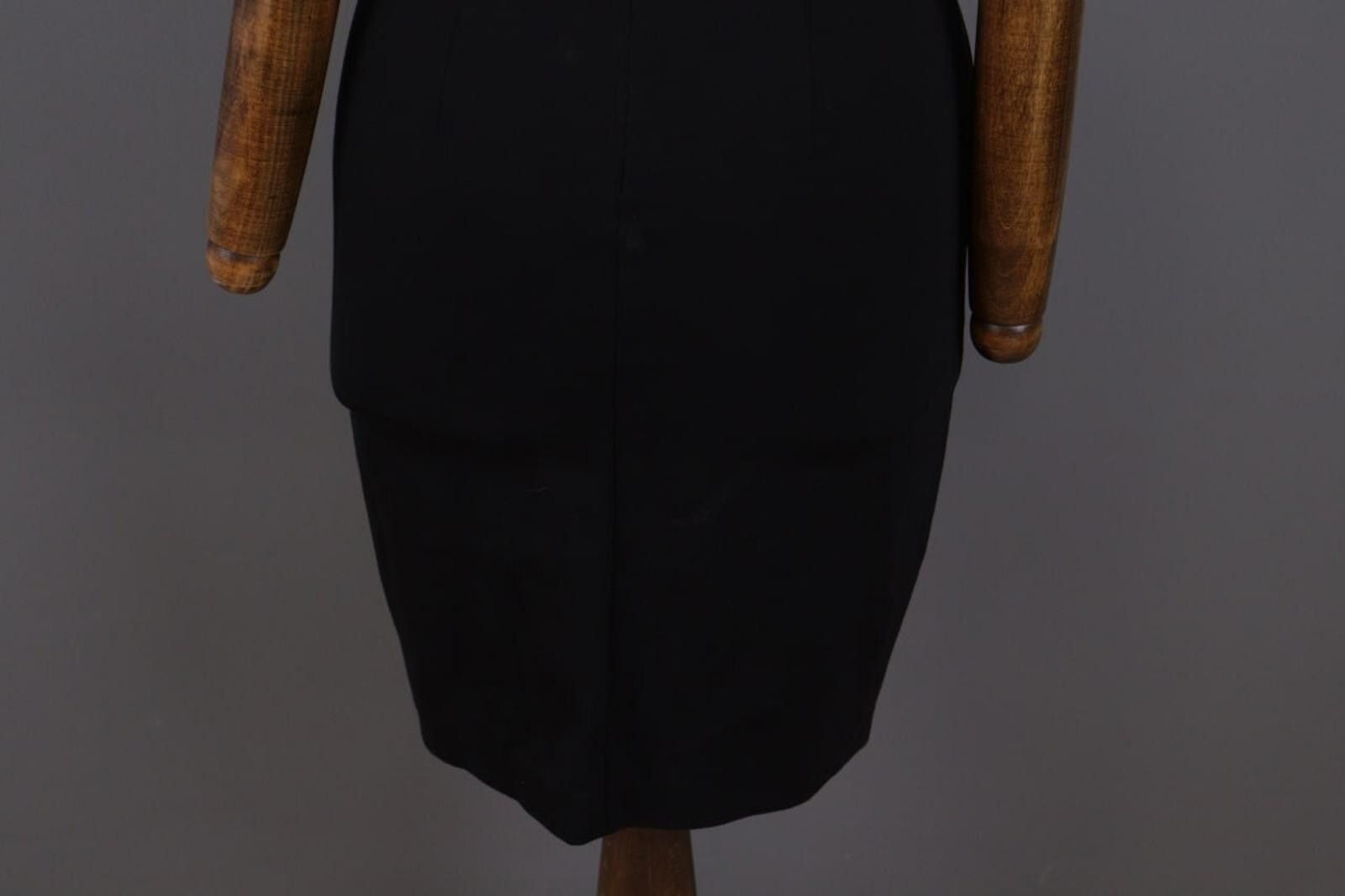 The Kooples The Kooples Black Bodycon A-Line Tank Short Dress Size 34 Size M / US 6-8 / IT 42-44 - 12 Thumbnail