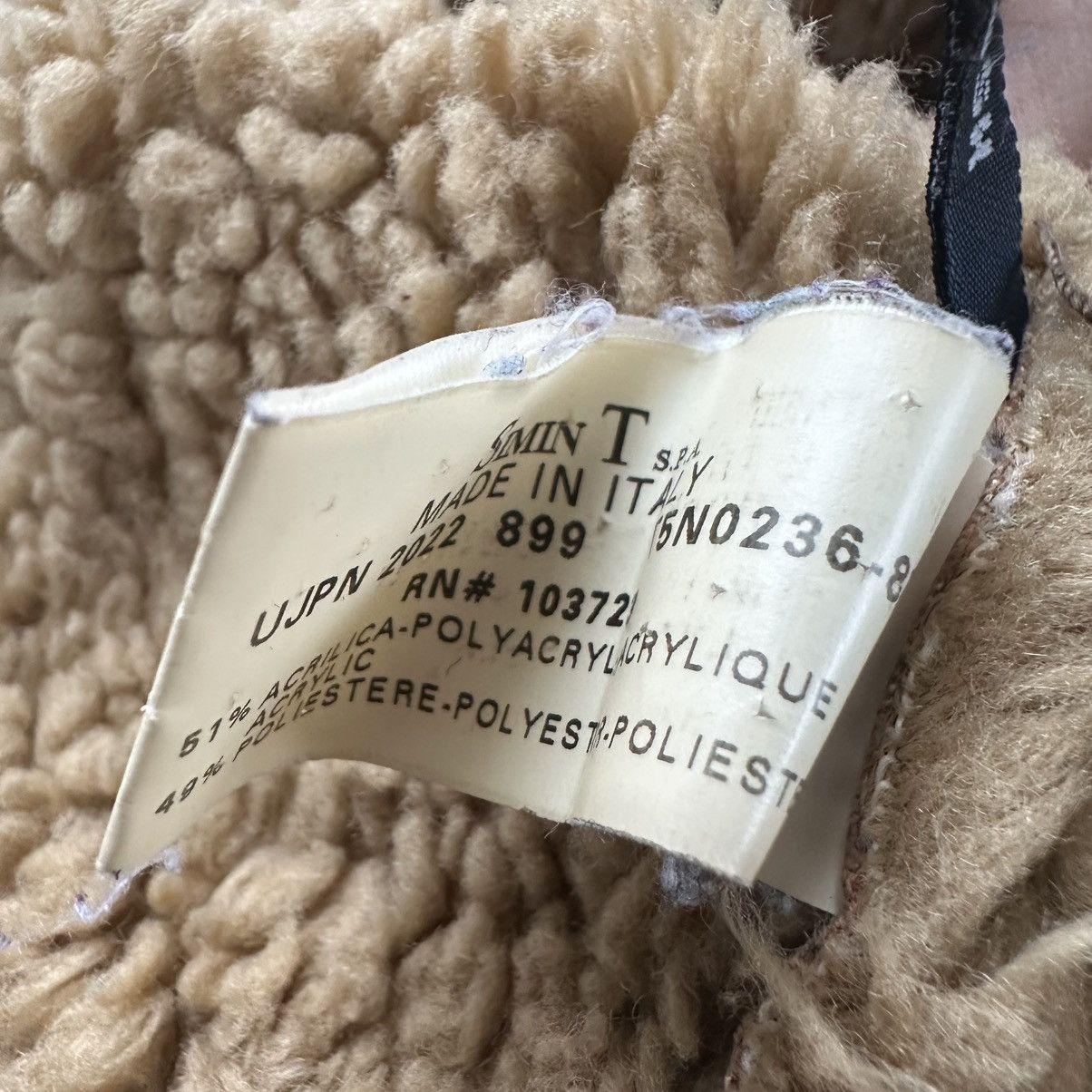 Armani Armani Jeans Suede sheepskin l Fur Faux Jacket Size S / US 4 / IT 40 - 8 Thumbnail