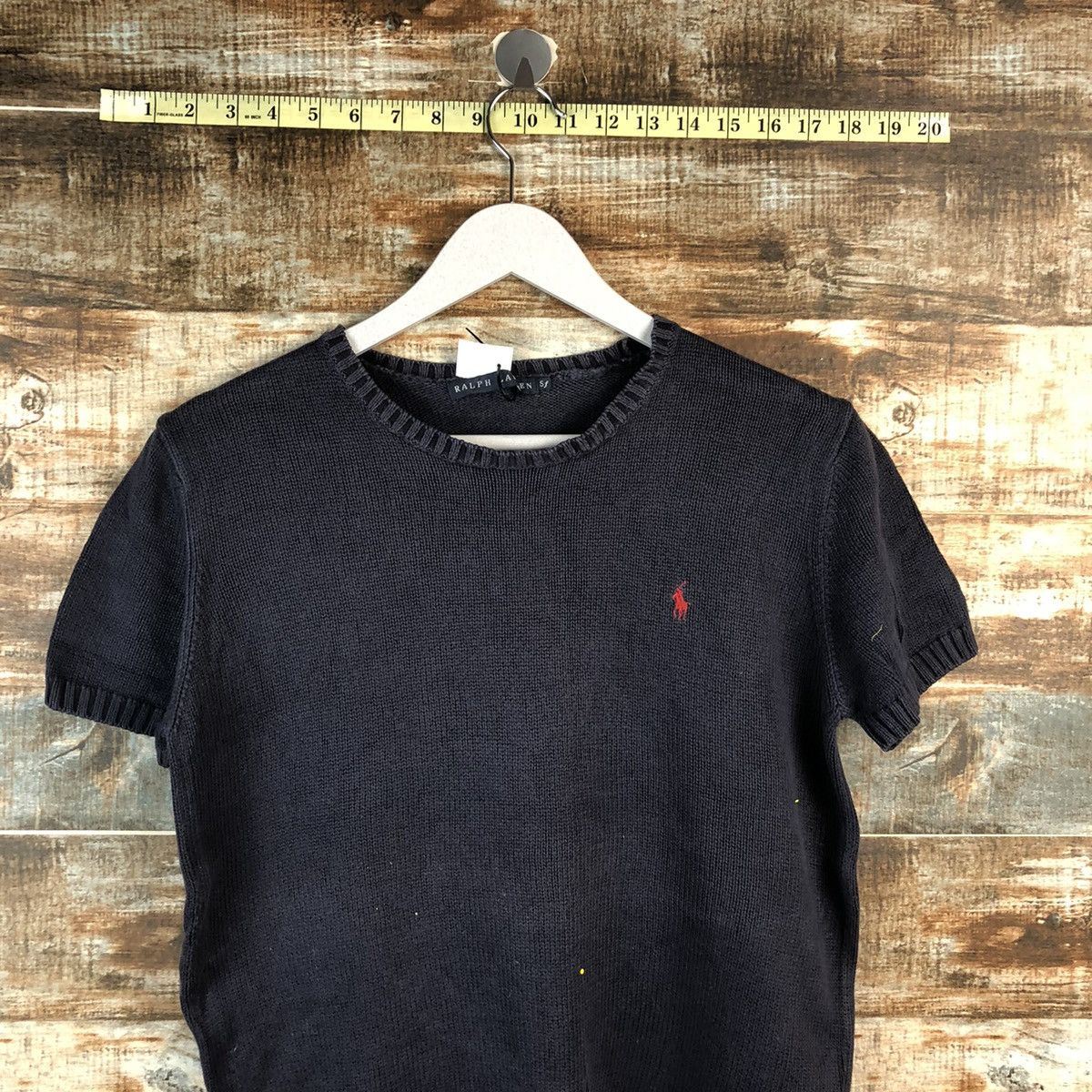 Ralph Lauren Ralph Lauren Sport Dark Blue Knitwear tee #A2499 Size S / US 4 / IT 40 - 2 Thumbnail