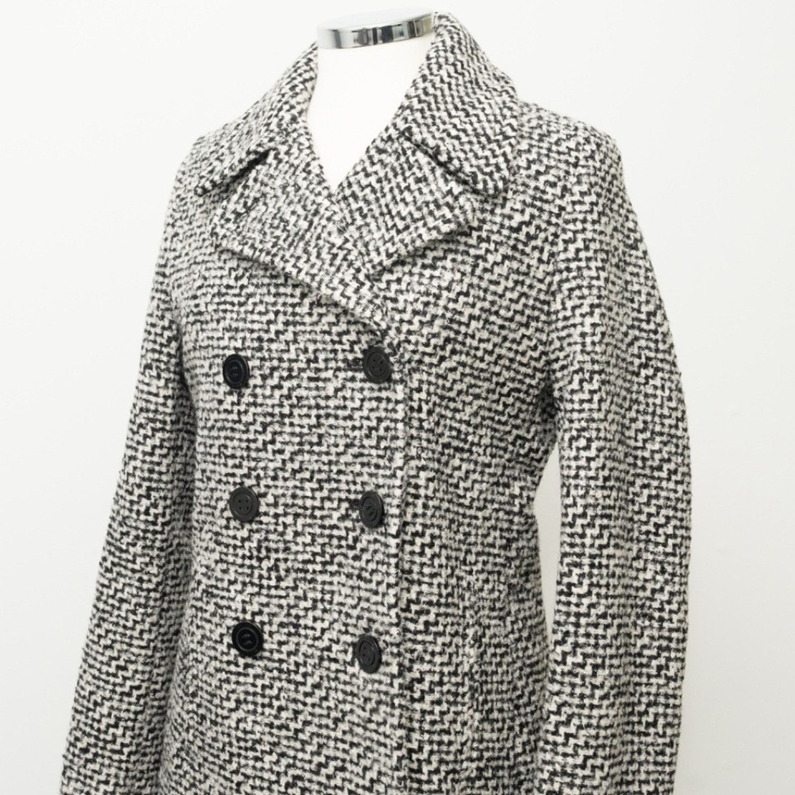 Calvin Klein Calvin Klein. Tweed Peacoat Coat Womens. Size M / US 6-8 / IT 42-44 - 10 Thumbnail