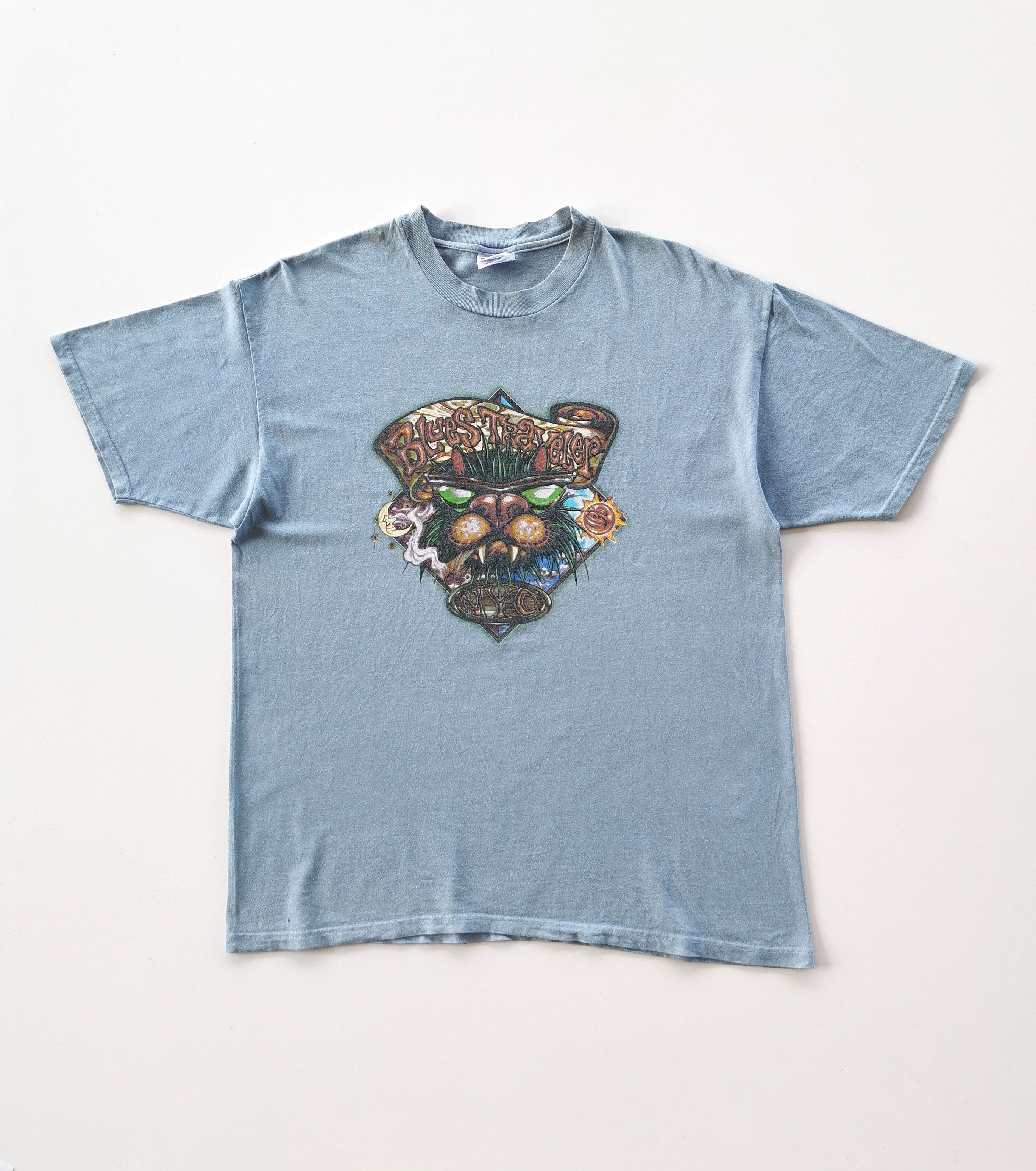 Band Tees 1998 Blues Traveler Band Tour Vintage Tshirt Size US XL / EU 56 / 4 - 4 Thumbnail