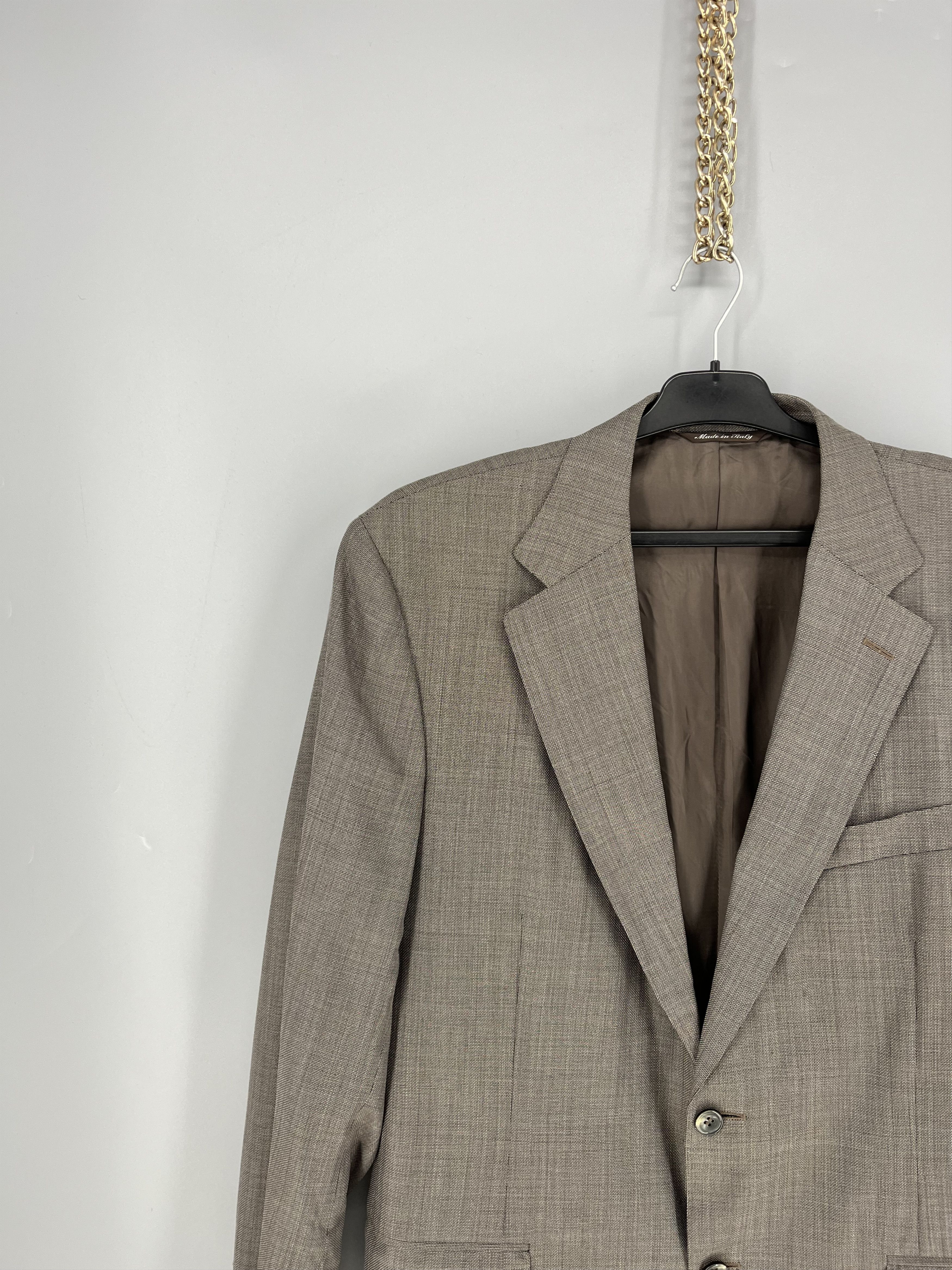 Canali Vintage Luxury Canali Pure Wool Blazer Sport Coat Men Size 50R - 4 Thumbnail
