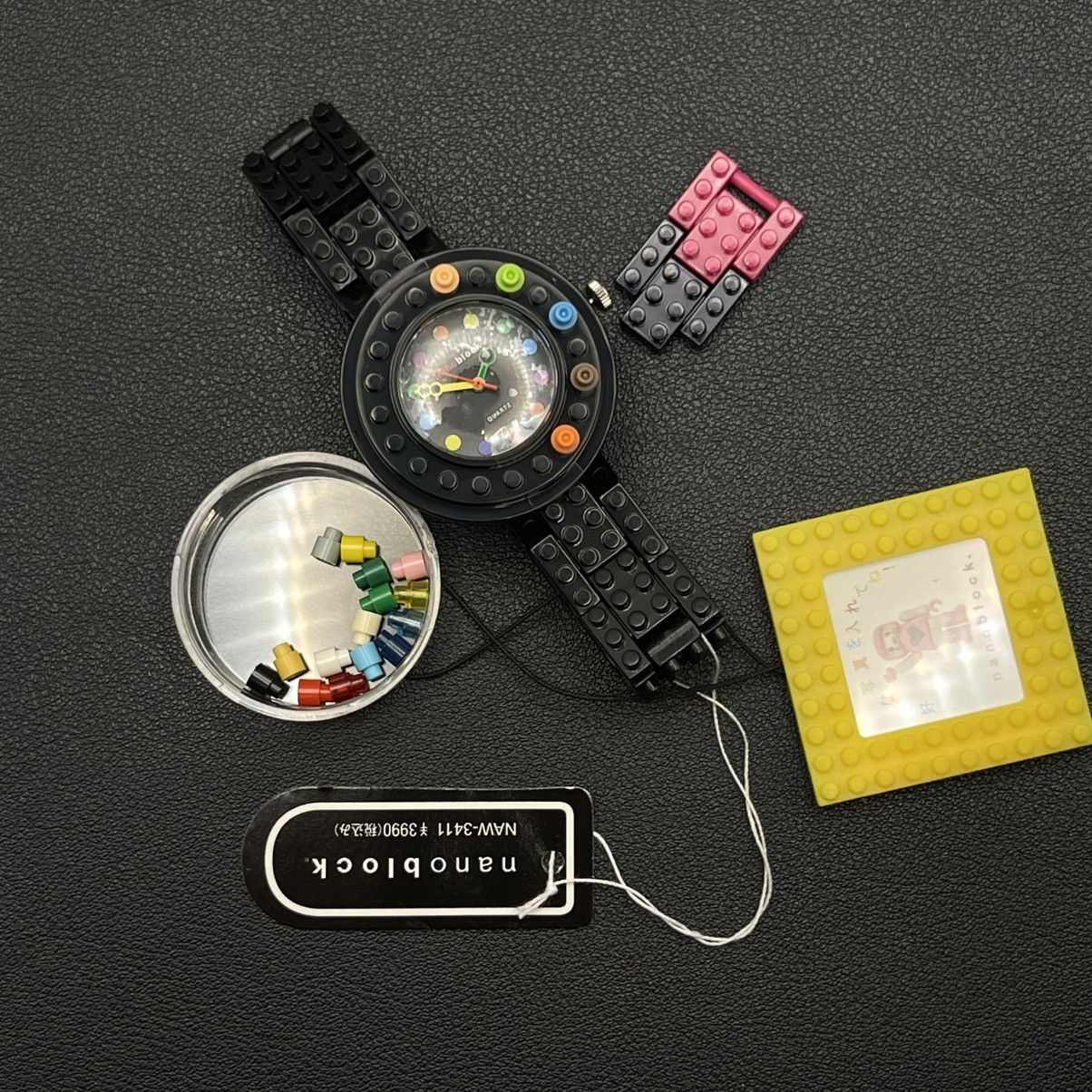 Japanese Brand Very Rare Vintage Nanoblock LEGO Retro Watch - Japan (NIB) Size ONE SIZE - 1 Thumbnail