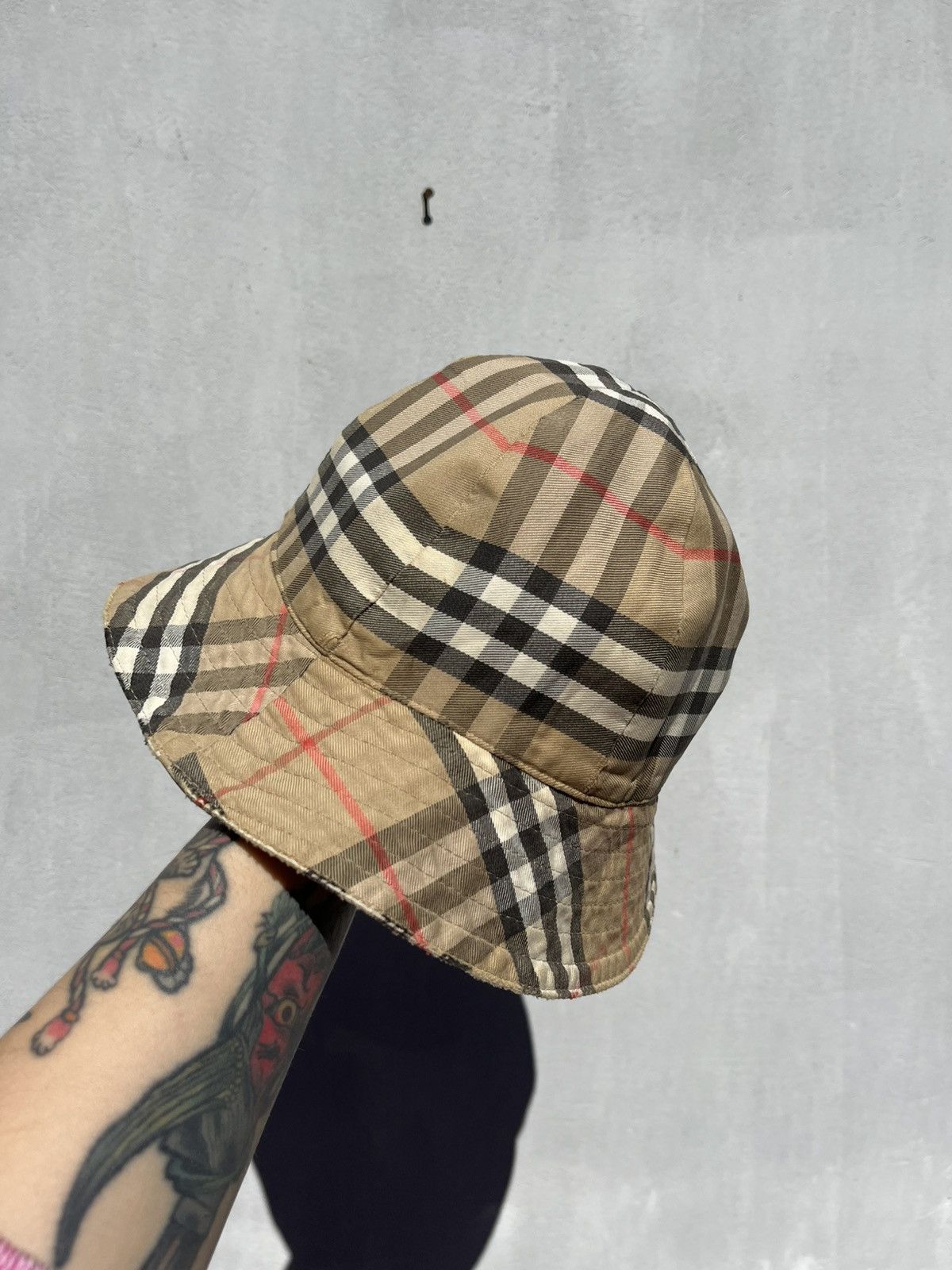 Burberry Burberry vintage Burberrys hat bucket cap Panama nova Size ONE SIZE - 3 Thumbnail