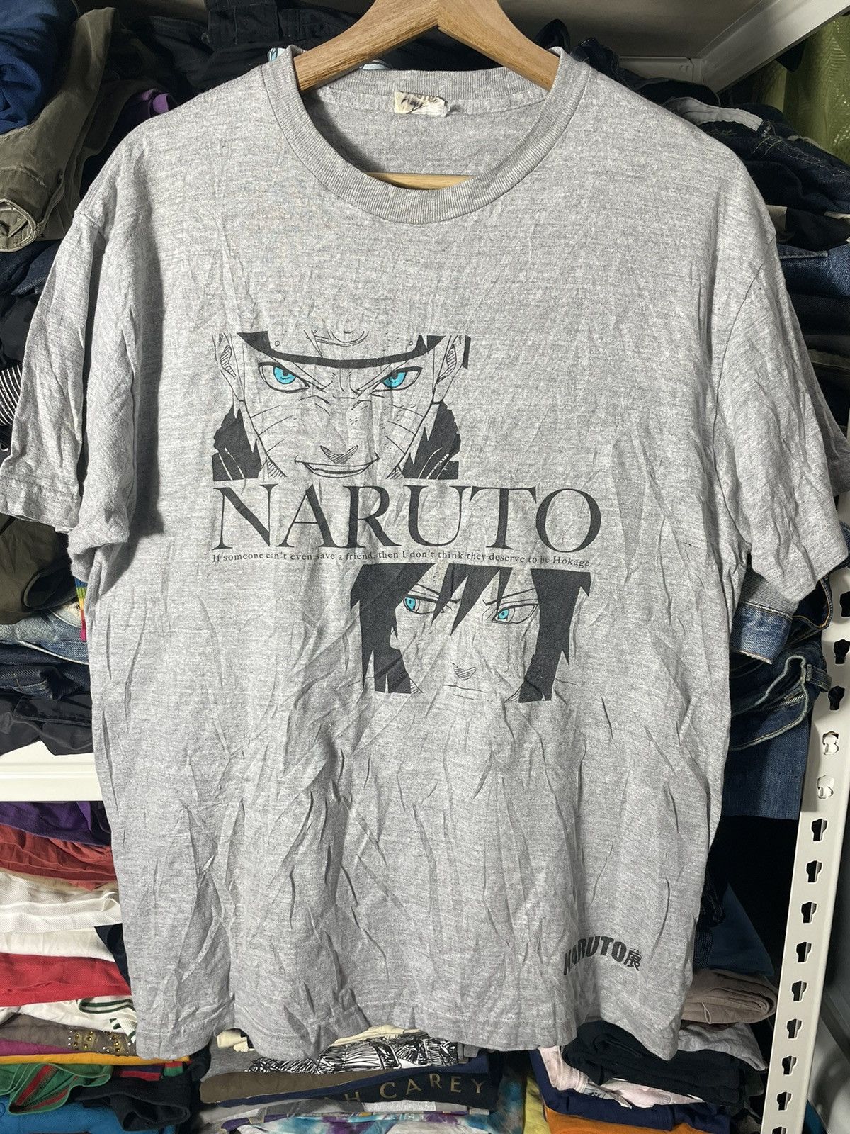 Anime Vintage Naruto Japanese Anime Shirt Size US L / EU 52-54 / 3 - 1 Thumbnail