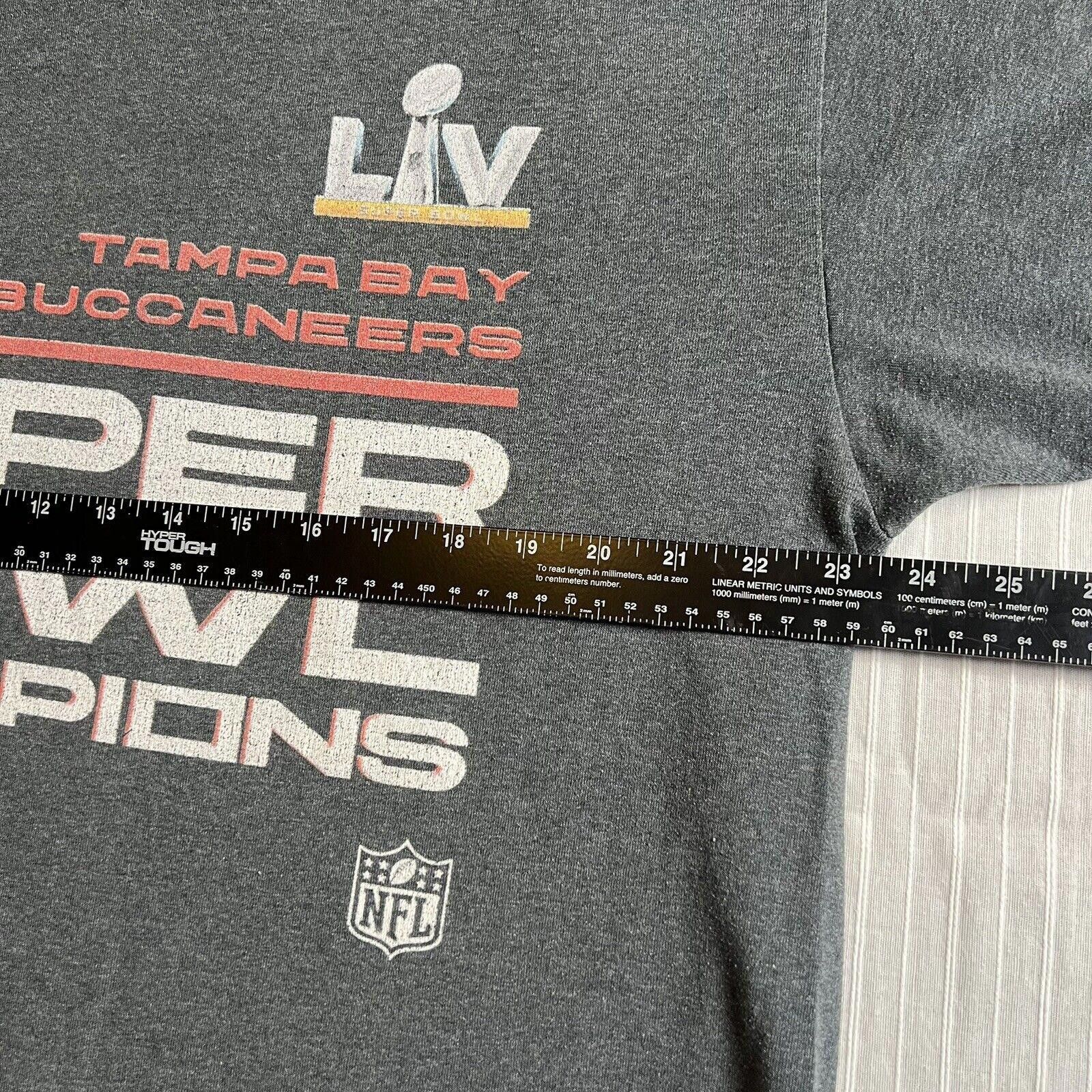 Nike Nike Tampa Bay Bucs Super Bowl LIV Champions T-Shirt Mens XL Size US XL / EU 56 / 4 - 5 Thumbnail