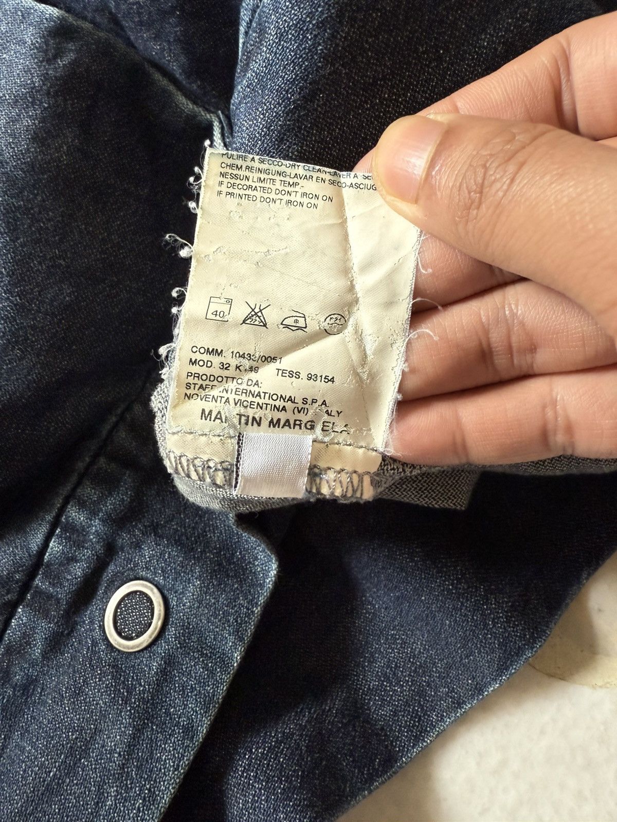 Maison Margiela Maison Margiela MM6 Double Breasted Denim jacket Size M / US 6-8 / IT 42-44 - 9 Thumbnail