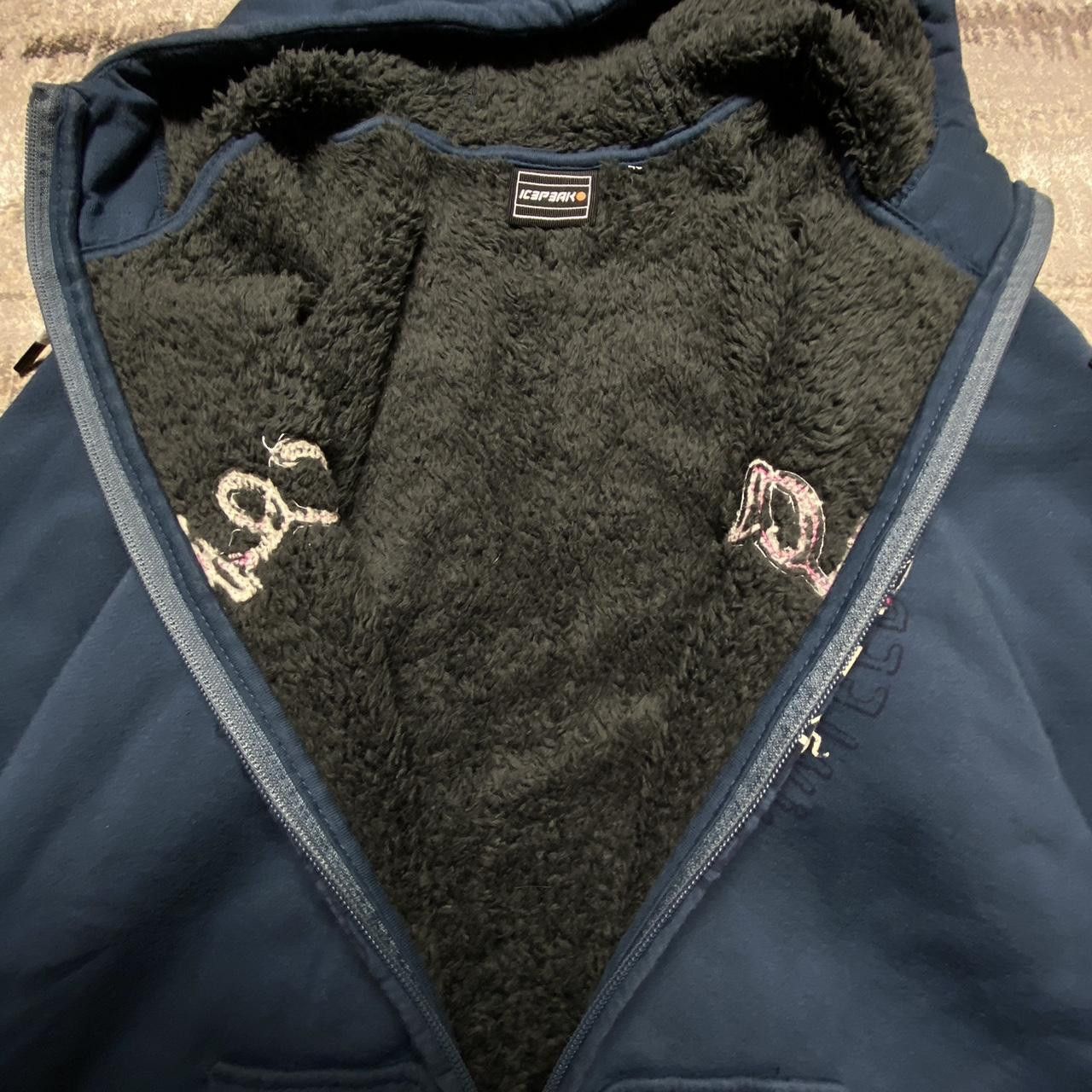 Japanese Brand 2000s Icepeak Insulated Zip Hoodie Blue M Size US M / EU 48-50 / 2 - 4 Thumbnail