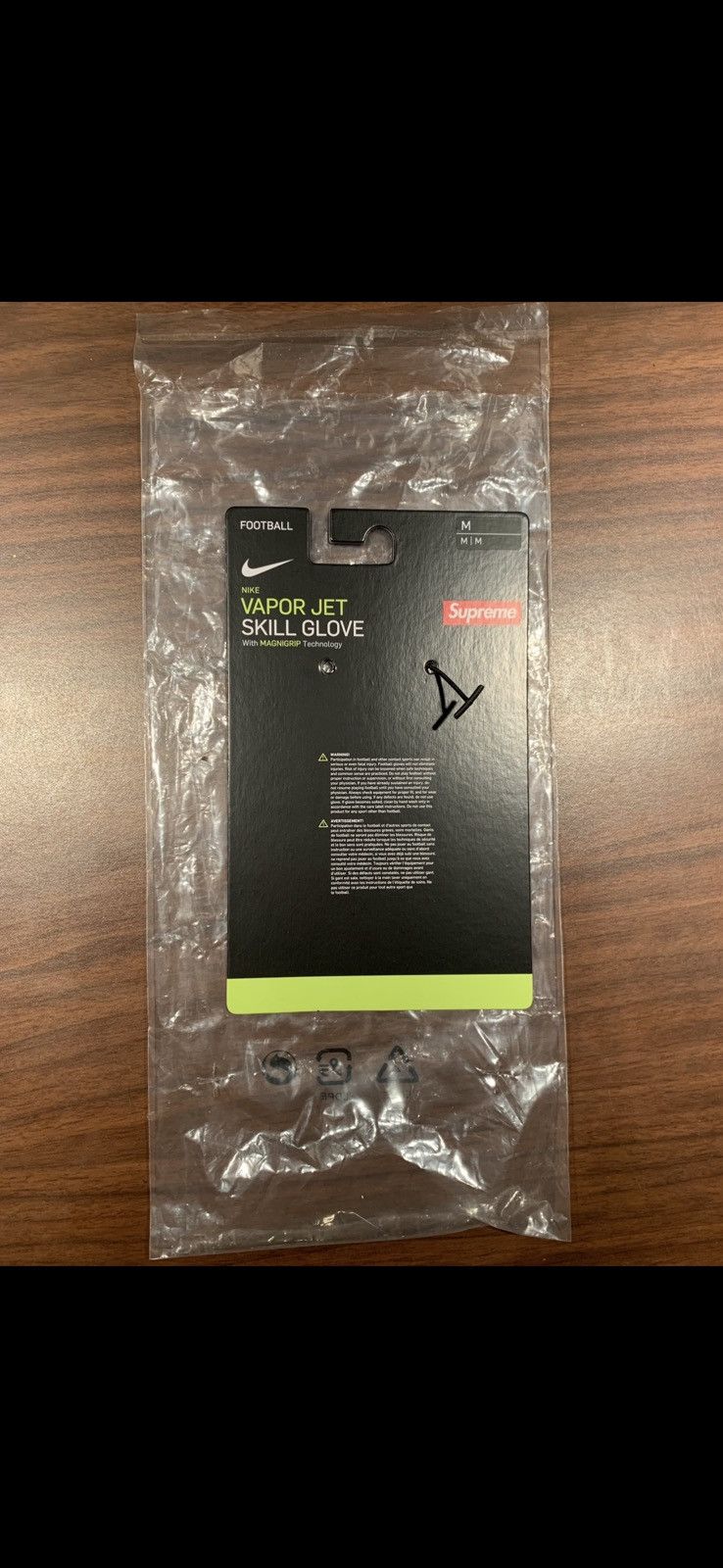Nike × Supreme Supreme x Nike Vapor Jet Gloves Size ONE SIZE - 5 Thumbnail
