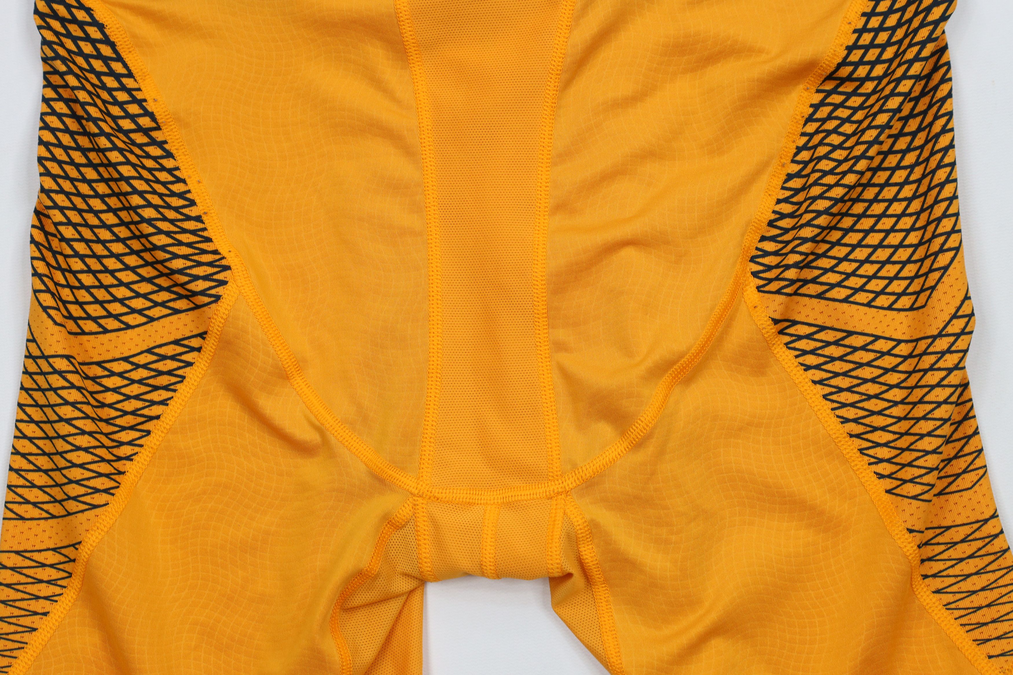 Nike × Vintage Nike Pro Combat Spandex Training Shorts Half Tights Orange Size US 36 / EU 52 - 12 Thumbnail